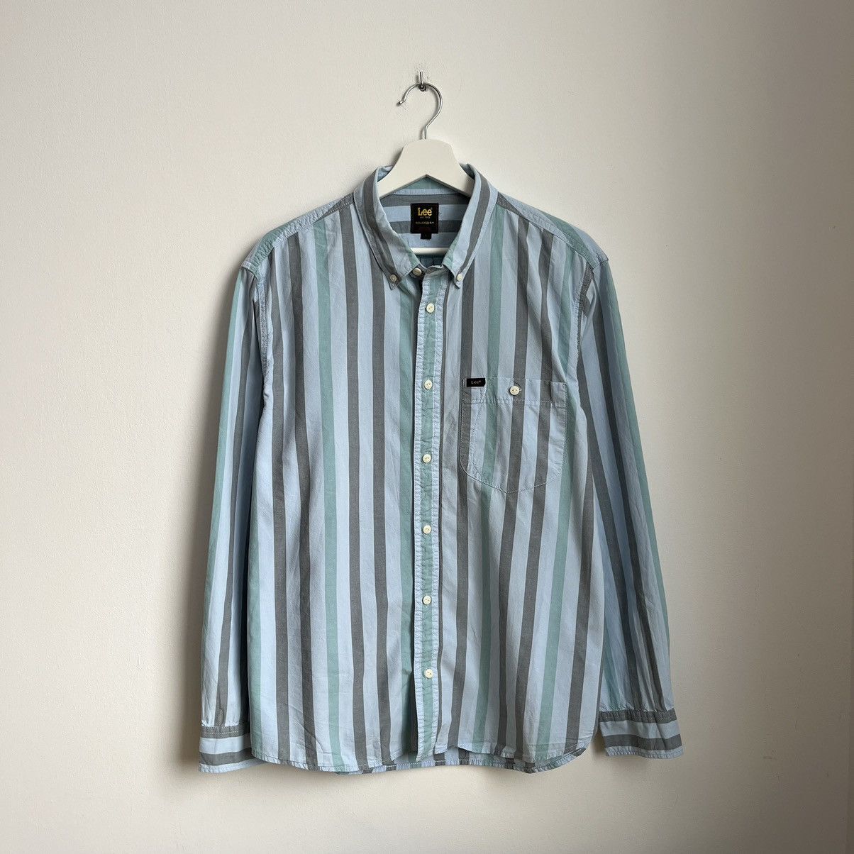 Lee Vintage Lee Striped Shirt L Size US L / EU 52-54 / 3 - 1 Thumbnail
