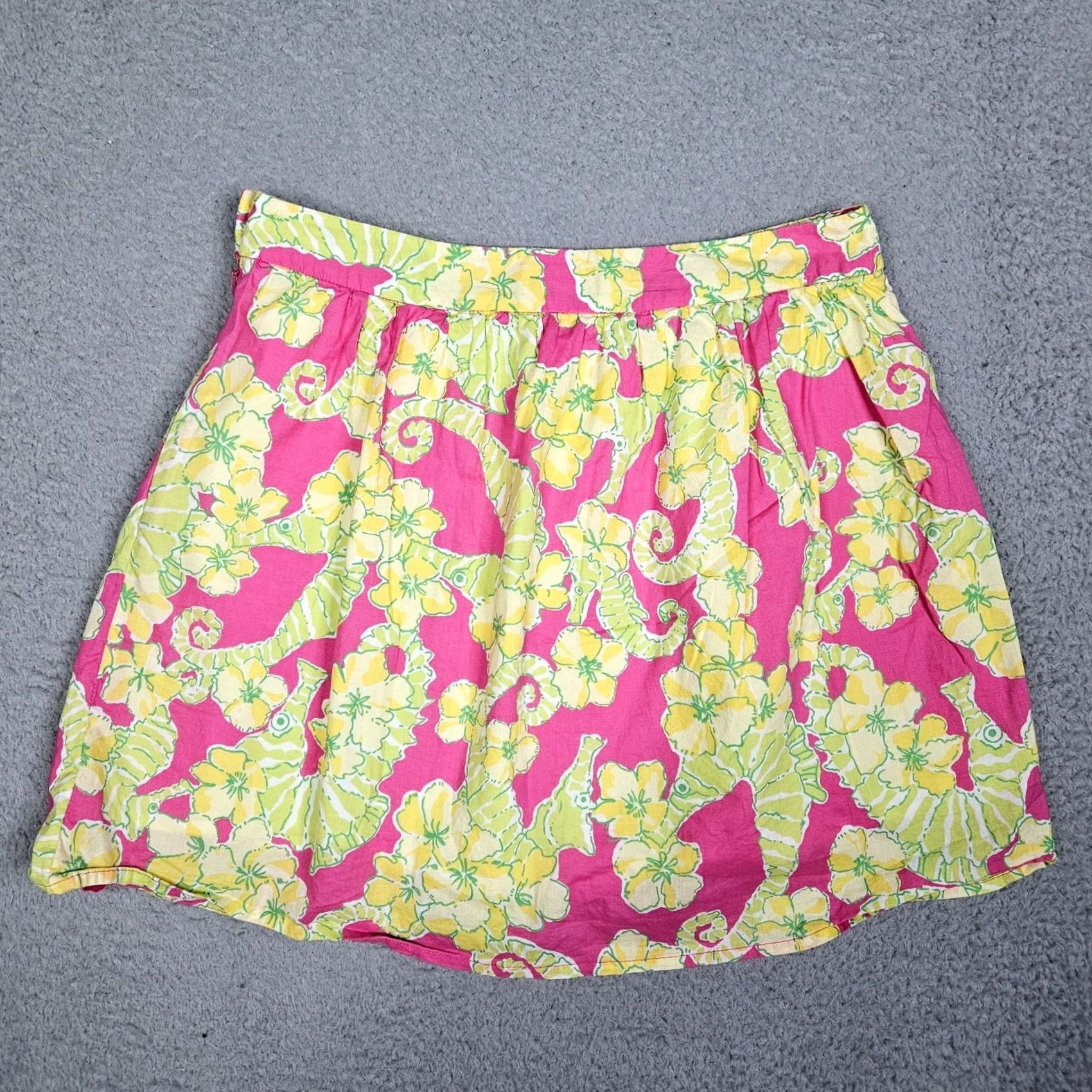 Lilly Pulitzer Lilly Pulitzer Whitely Mini Pockets Cotton Skirt Size 6 Size 28" / US 6 / IT 42 - 6 Thumbnail