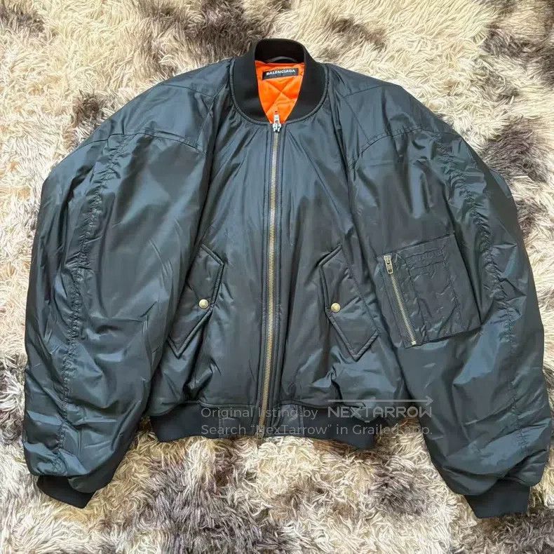 Balenciaga Balenciaga Steroid Shoulder Jacket Size US S / EU 44-46 / 1 - 1 Thumbnail