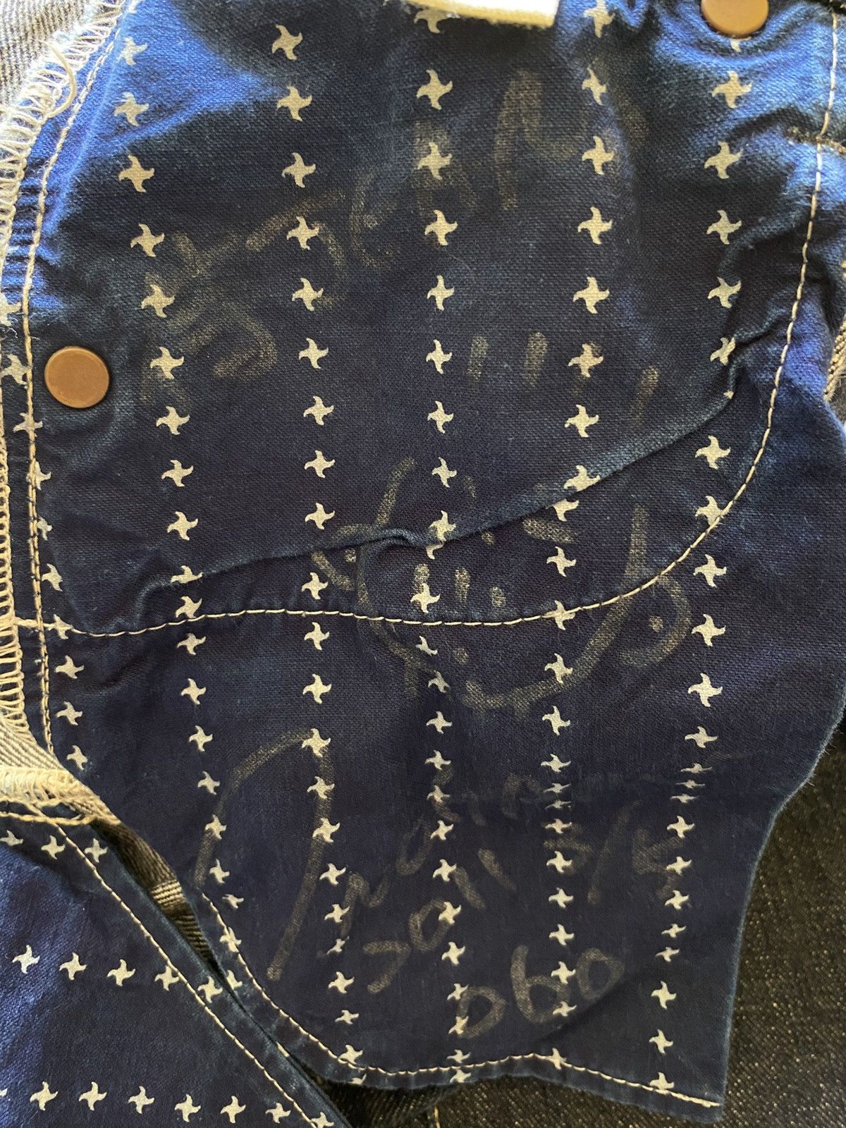 Samurai Jeans SAMURAI X UNIQUE JEAN STORE - UJS130 "30th Anniversary" Size US 29 - 2 Thumbnail