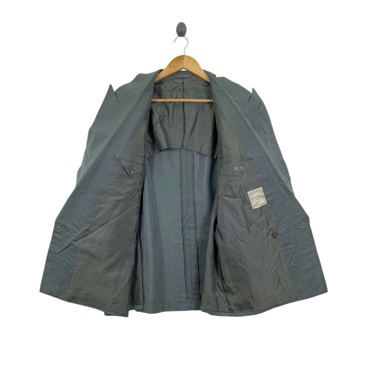 Vintage Vintage NINA RICCI MONSIEUR Collection Double Breasted Coat Size US XXL / EU 58 / 5 - 7 Thumbnail