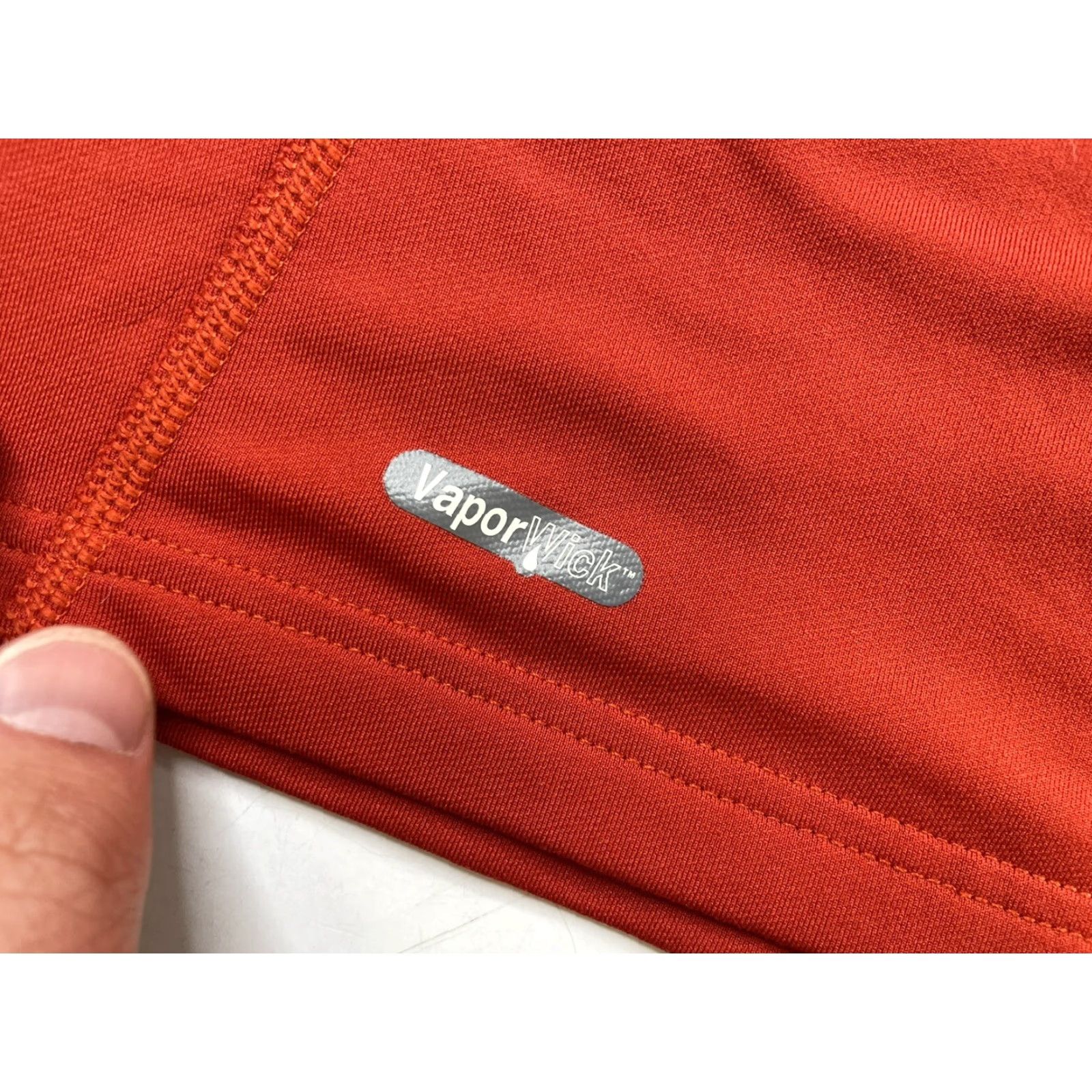 The North Face The North Face Jacket Men XL Vaporwick 1/4 Zip Top Flight Series Red Base Layer Size US XL / EU 56 / 4 - 2 Thumbnail