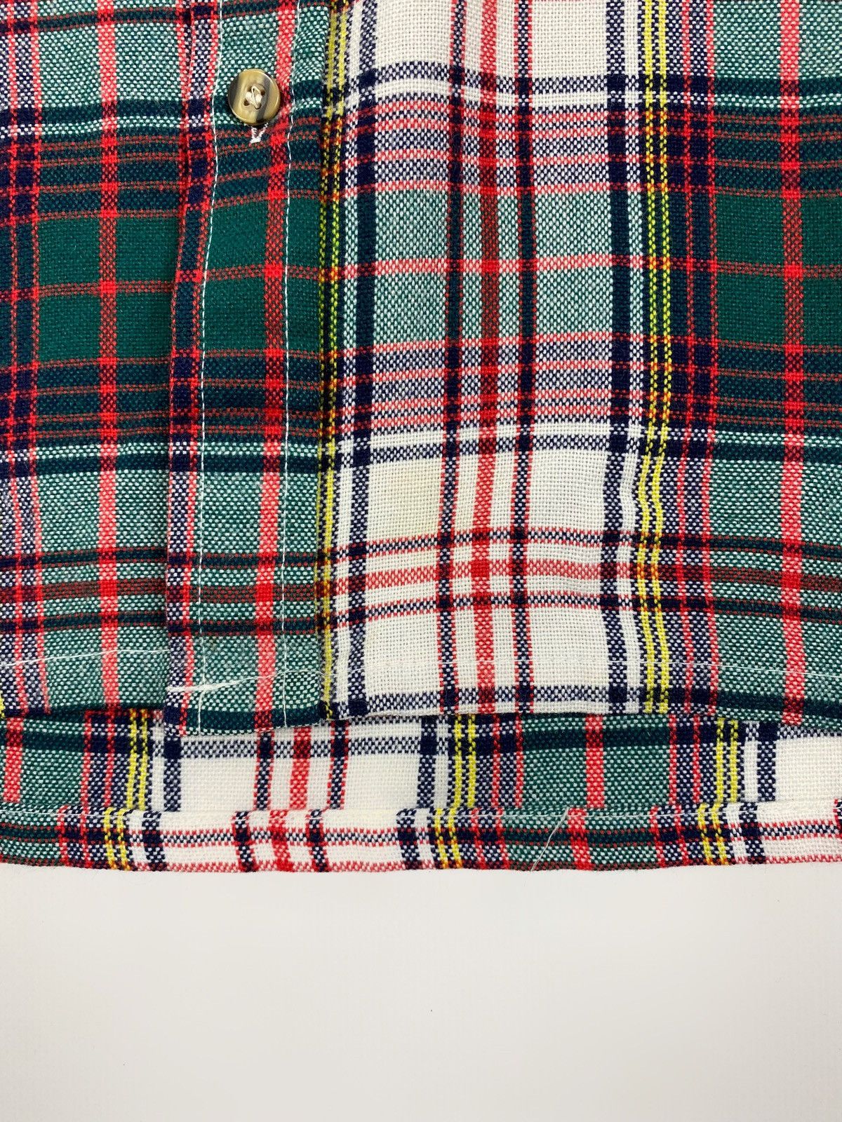 Vintage 1980’s Claybrooke Outdoors Boxy Plaid Button Up Shirt Size US L / EU 52-54 / 3 - 5 Thumbnail