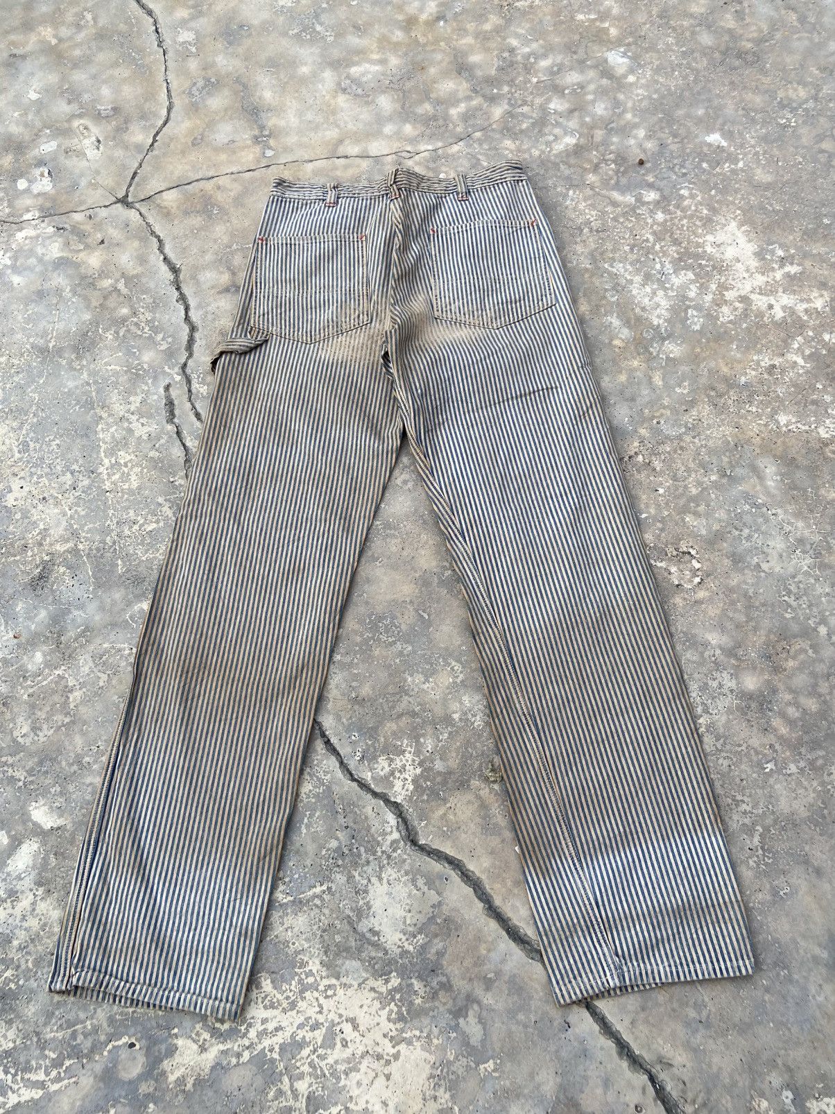 Beams Plus Vintage Look Distressed Beams Plus Hickory Pant Size US 30 / EU 46 - 2 Thumbnail