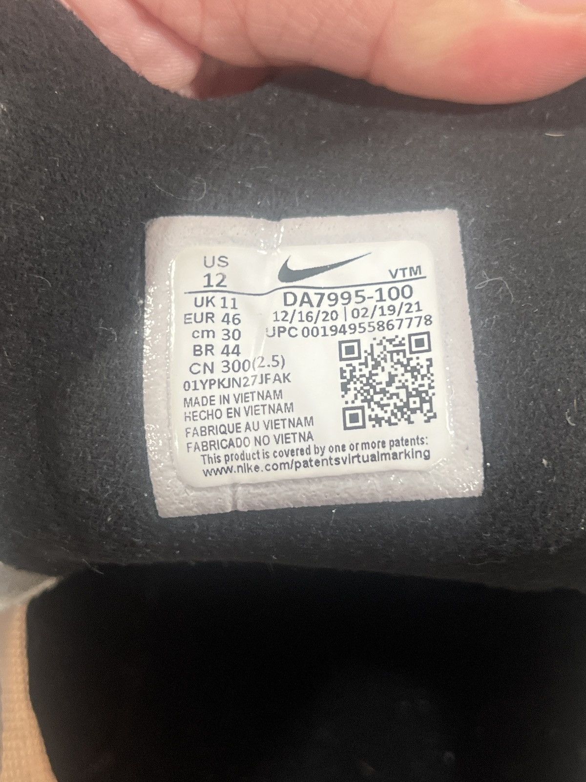 Nike Nike Waffle One “Summit White” Size US 12 / EU 45 - 5 Thumbnail