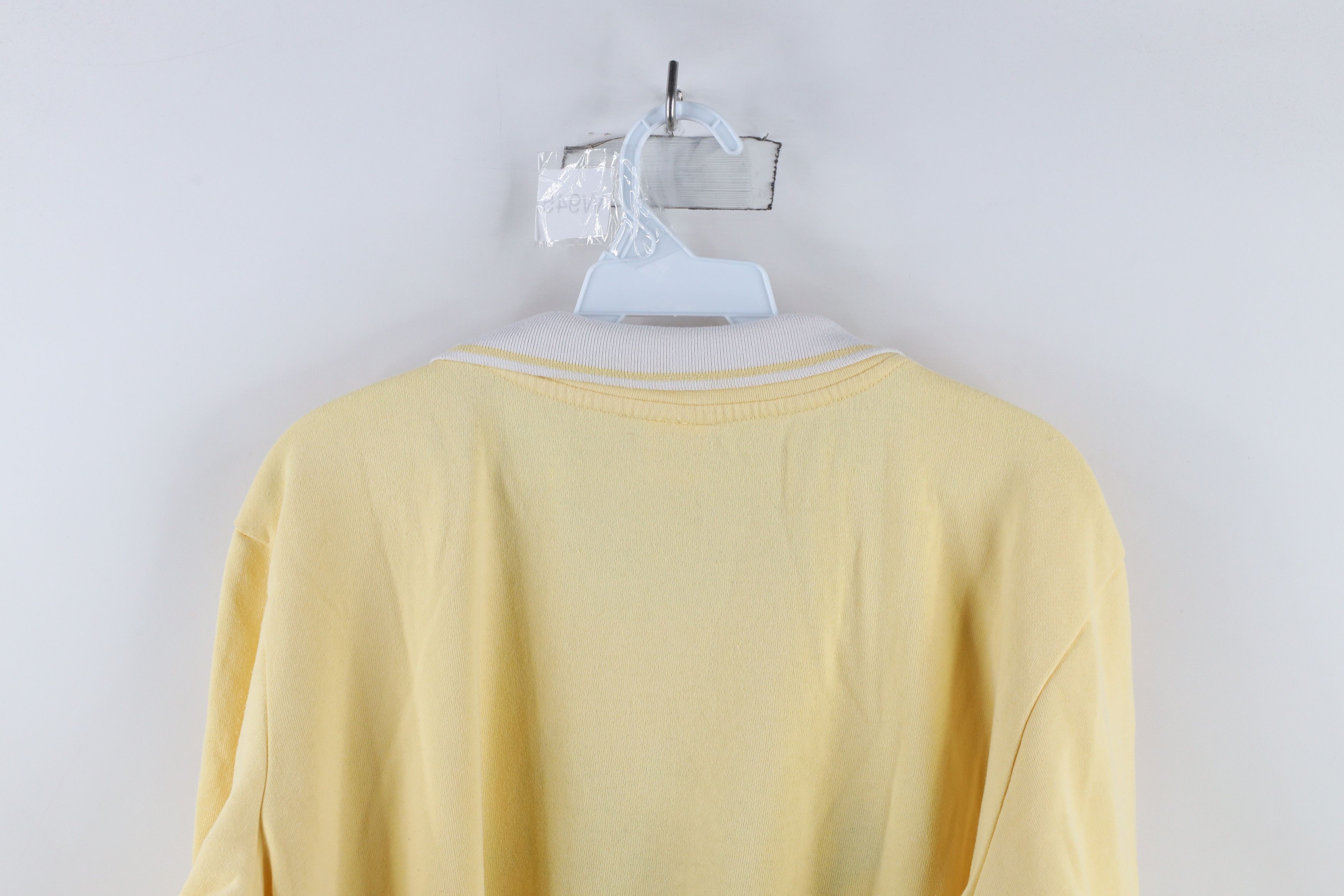 Vintage Vintage 90s Streetwear Cat Kitten Flower Collared Sweatshirt Size XXL / US 16-18 / IT 52-54 - 11 Thumbnail