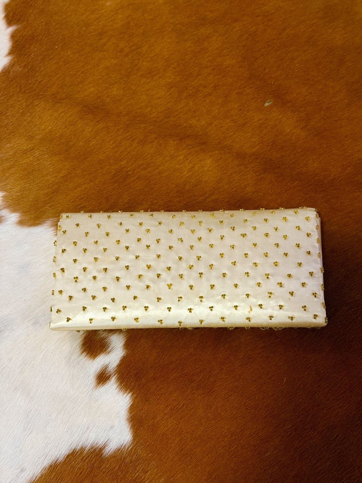 Other VINTAGE BEADED GOLD CLUTCH Size ONE SIZE - 3 Thumbnail