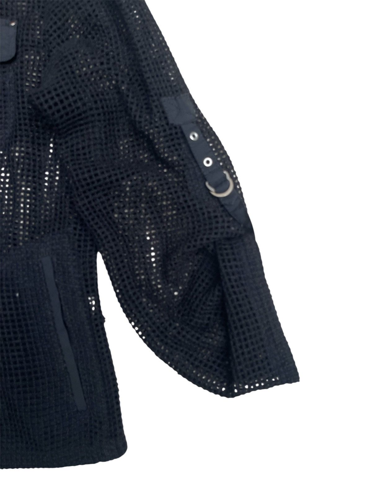 Japanese Brand Kaoryinu Mesh Jacket, Rare “Depuis 1987” Crest Size S / US 4 / IT 40 - 4 Thumbnail