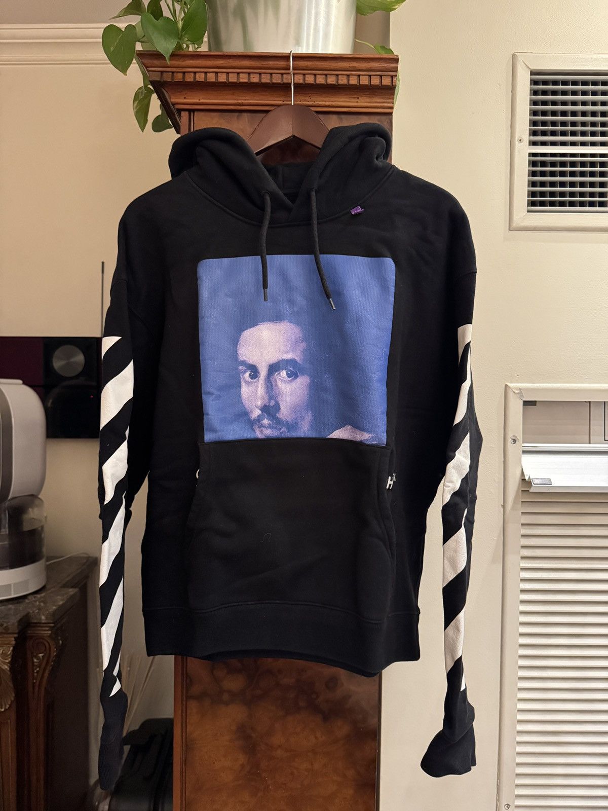 Off-White Off-White Black Business Casual Hoodie Fall/Winter 2019 Size US M / EU 48-50 / 2 - 1 Thumbnail