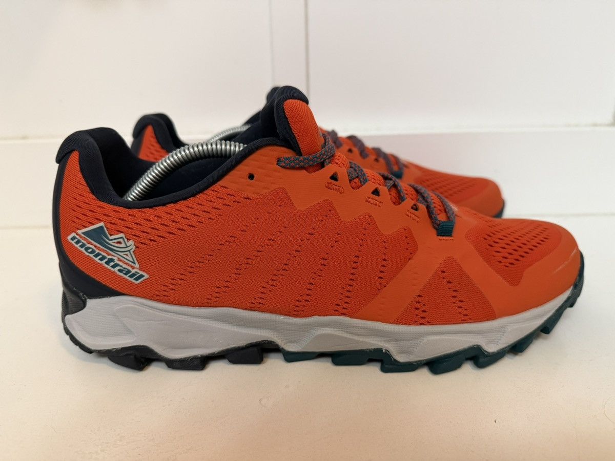 Columbia Columbia Montrail Trans Alps Trail Running Shoes Orange Size US 12 / EU 45 - 1 Thumbnail