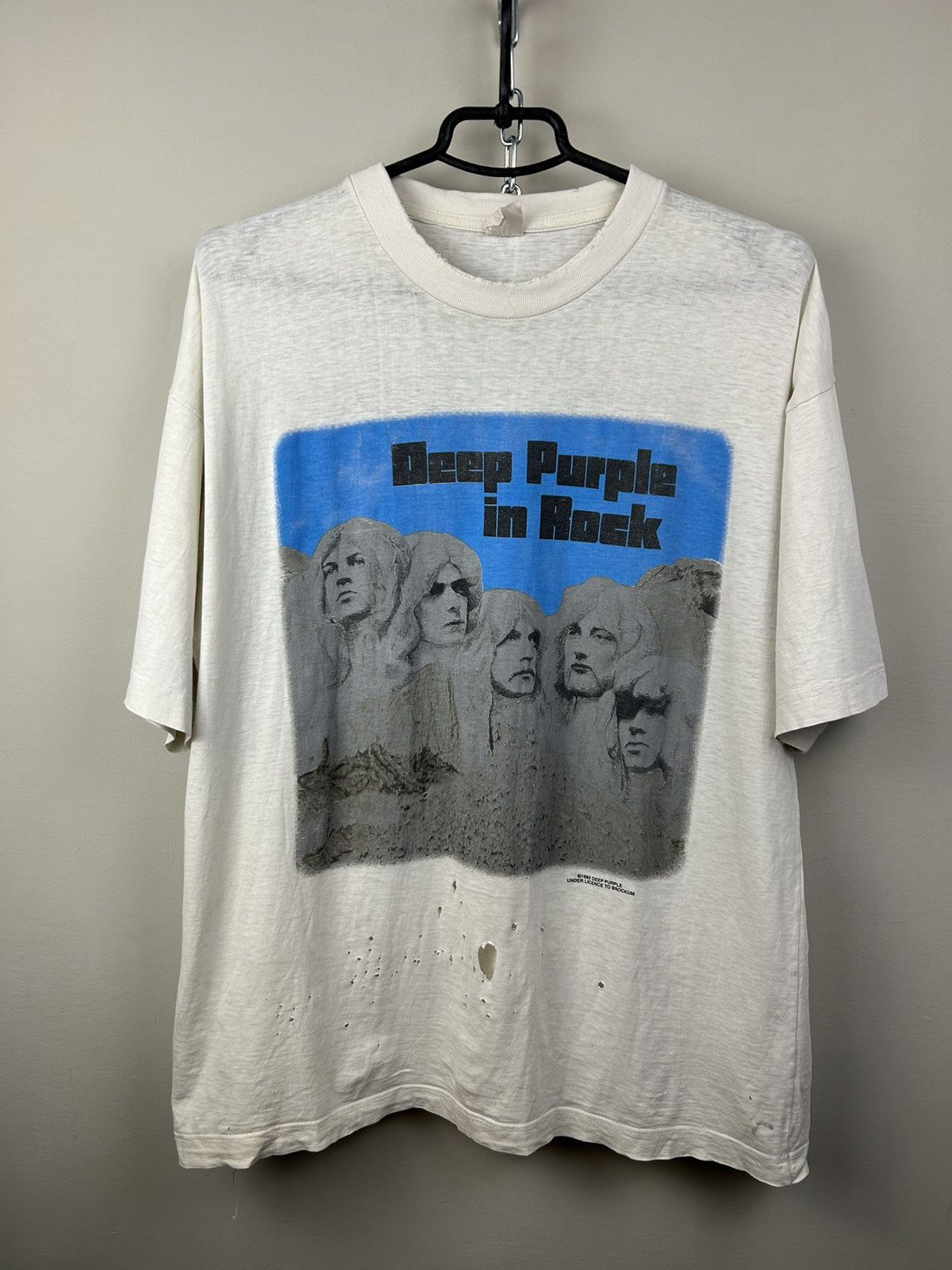 Band Tees Vintage 1993 Deep Purple T-Shirt Hard Rock Heavy Metal Band Size US L / EU 52-54 / 3 - 1 Thumbnail