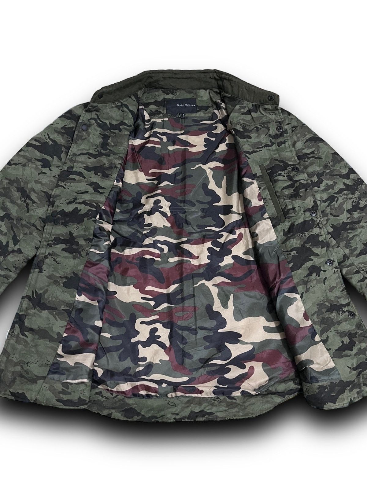 Kai Aakmann × Vintage Vintage Kai Aakman Korea Army Military Tactical Camourflage Size US M / EU 48-50 / 2 - 8 Thumbnail