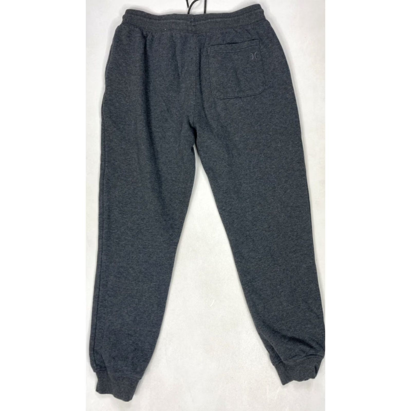 Hurley Hurley Fleece Jogger Sweatpants Men Medium Gray Sweatpants Fleece Pockets Elastic Waist Regular Inseam 28 in Sports Athleisure Logo Size US 31 - 4 Thumbnail
