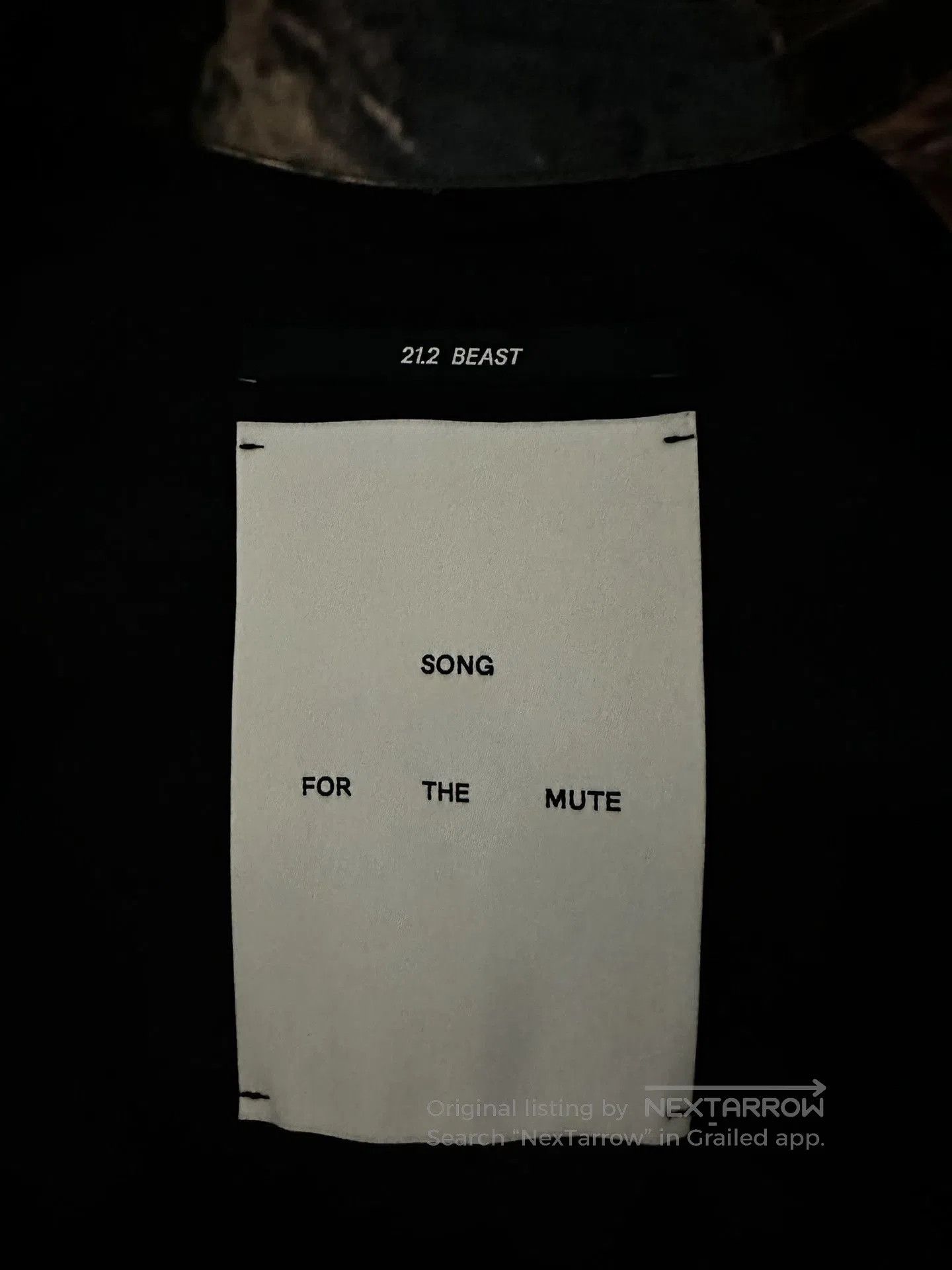 Song For The Mute SFTM 21.2 BEAST Oil Painting Jacket. Size US M / EU 48-50 / 2 - 3 Thumbnail