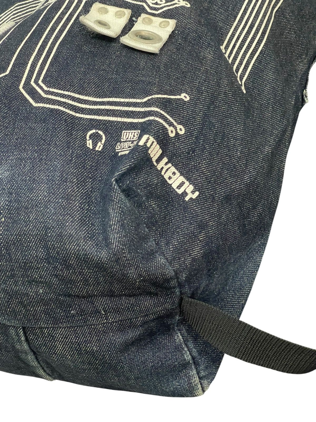 Japanese Brand Backpack Denim Milk Boy Japan Bag 6🟩 Size ONE SIZE - 6 Thumbnail