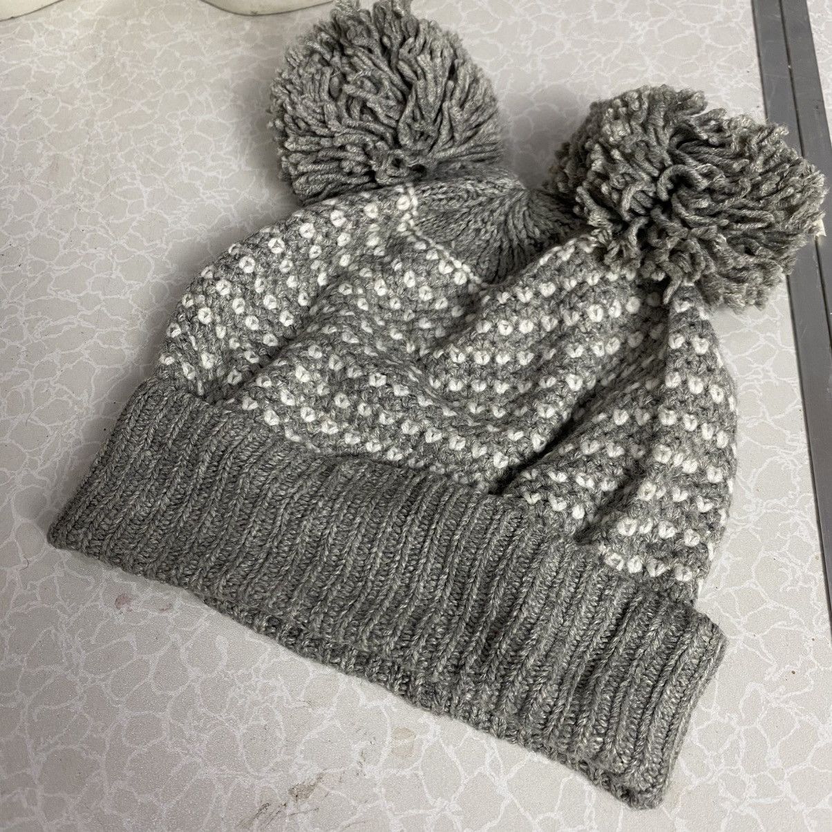 Japanese Brand × Vintage 2000s y2k uniqlo unique beanie hats Size ONE SIZE - 5 Thumbnail