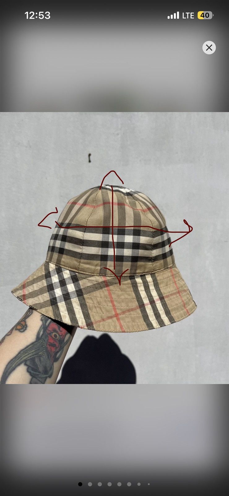 Burberry Burberry vintage Burberrys hat bucket cap Panama nova Size ONE SIZE - 11 Thumbnail