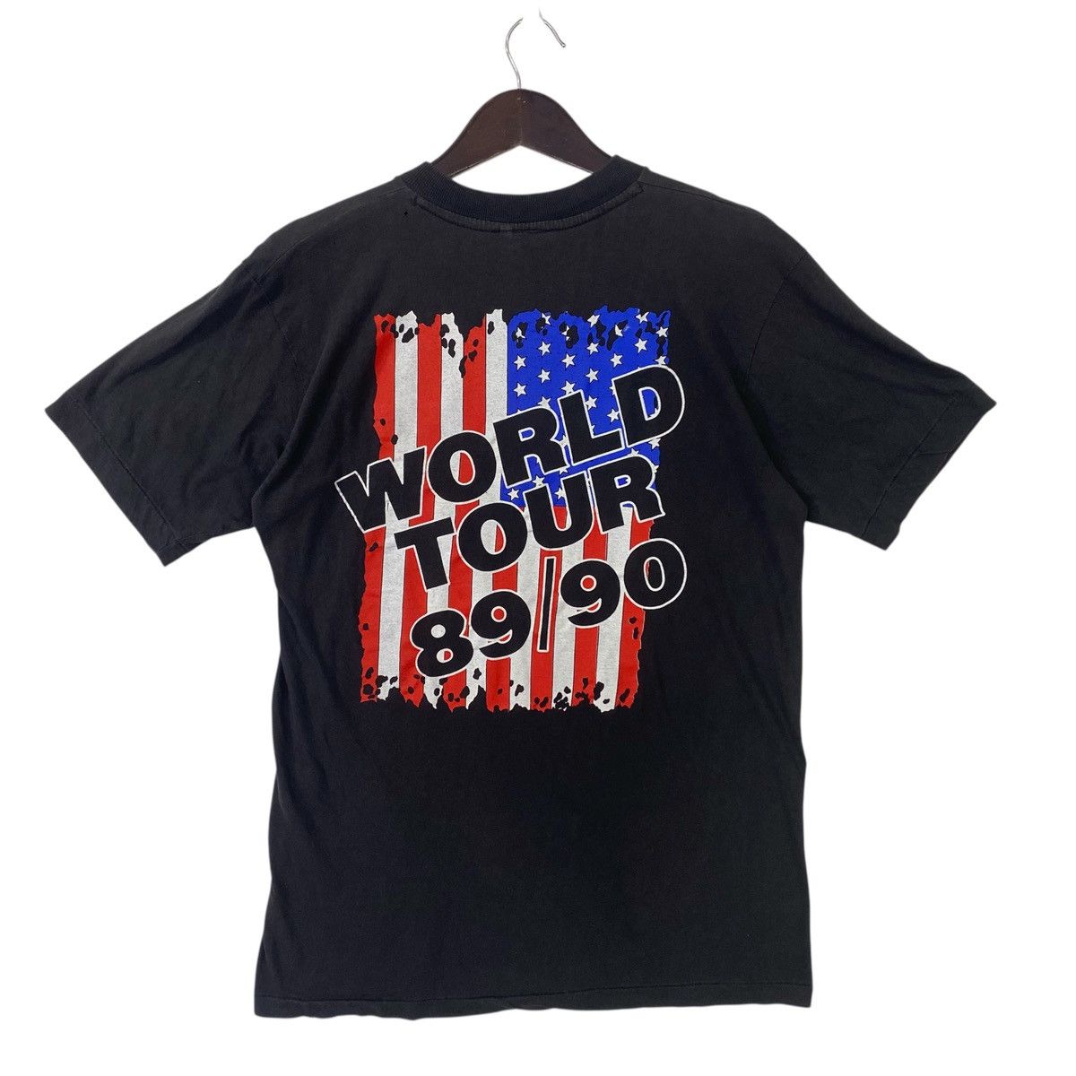 Band Tees 💥VINTAGE SKID ROW heavy metal across America Tour 1989 shirt Size US L / EU 52-54 / 3 - 2 Thumbnail