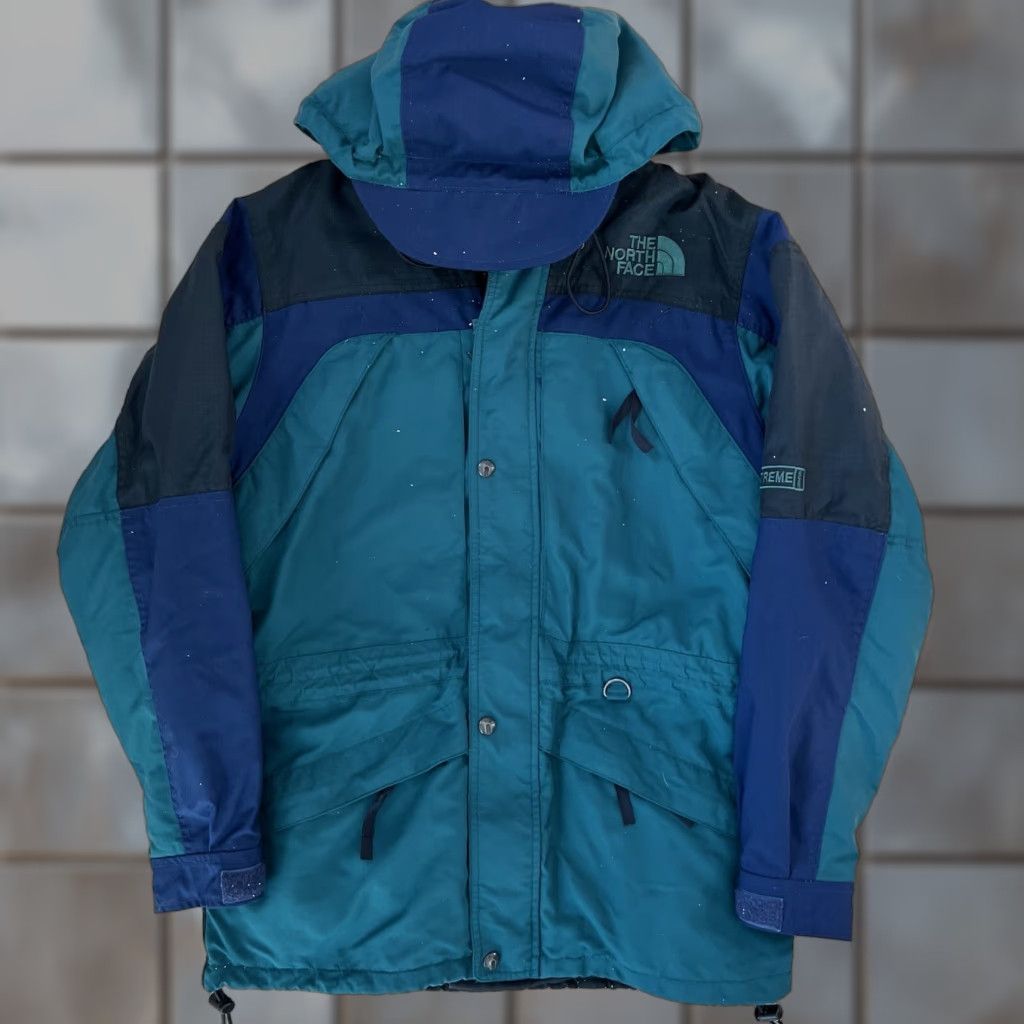 The North Face VINTAGE The North Face Mountain Light Jacket Parka Green S Mens 90s Outdoor Softshell Water Resistant Logo Zipper Size US S / EU 44-46 / 1 - 1 Thumbnail