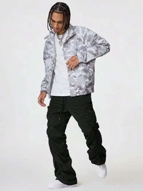 Japanese Brand × Vintage Straight Leg Casual Central Cee Sweatpants Size US 34 / EU 50 - 4 Thumbnail