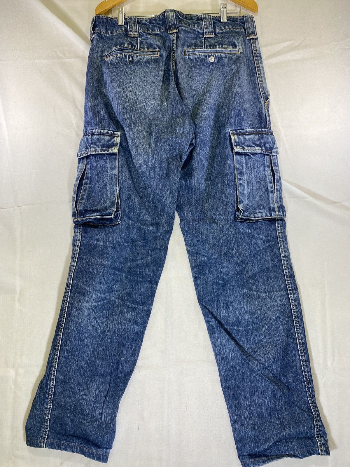 Yohji Yamamoto yyph denim cargo pants Size US 34 / EU 50 - 2 Thumbnail