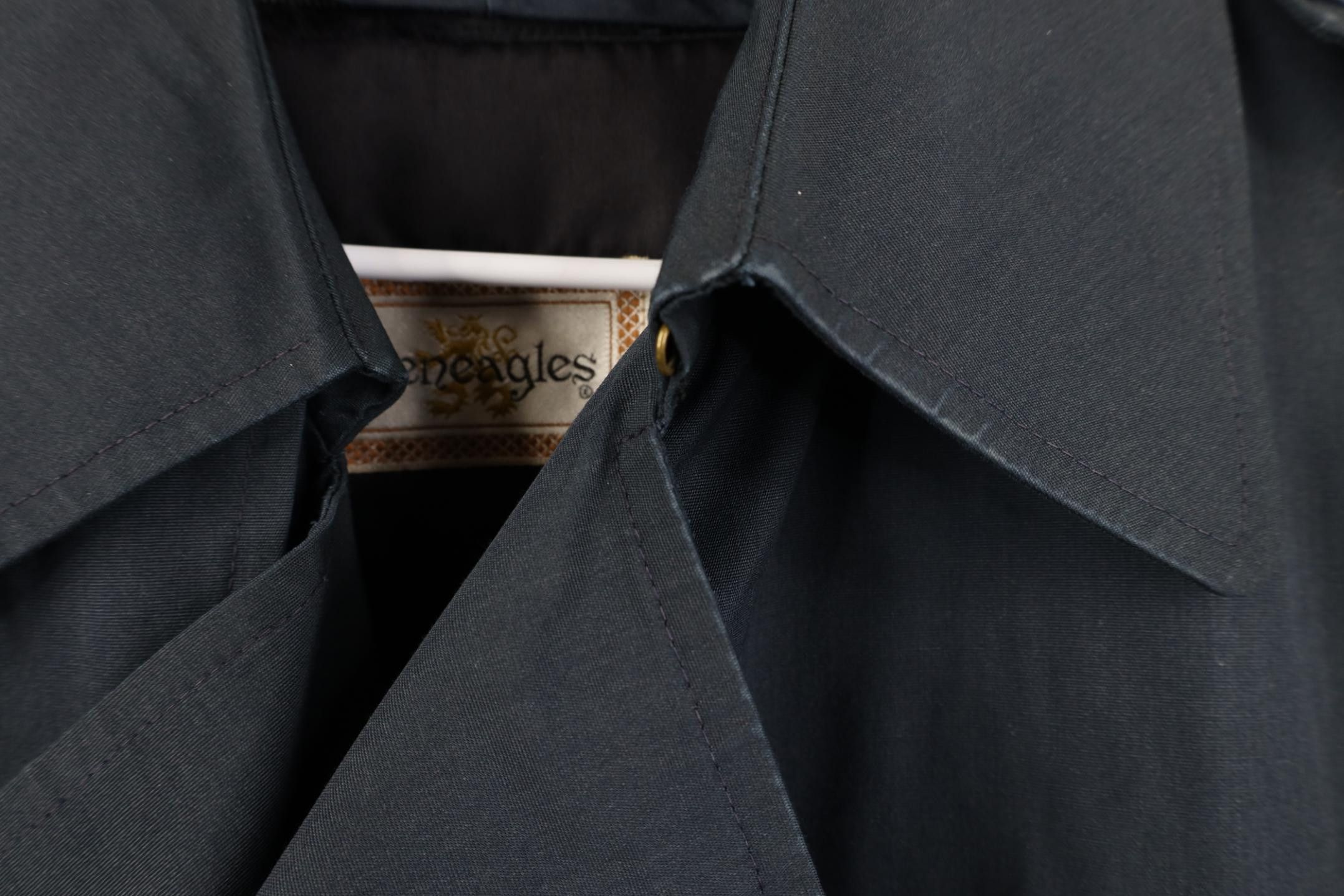 Vintage Vintage 60s Streetwear Lined Belted Trench Coat Rain Jacket Size US L / EU 52-54 / 3 - 6 Thumbnail