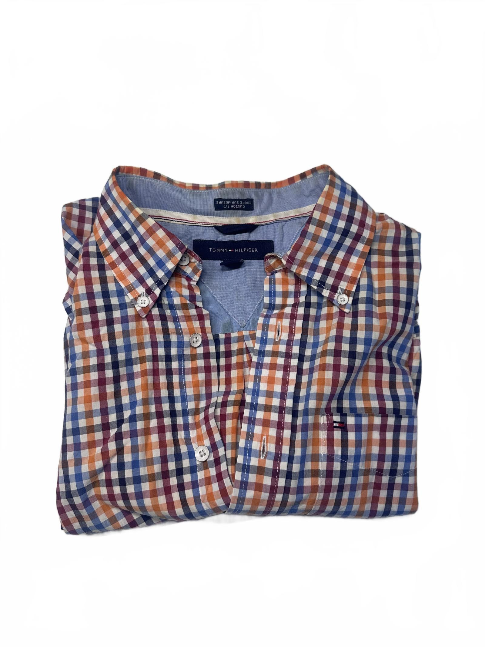 Tommy Hilfiger Tommy Hilfiger Short Sleeve Check Shirt - Multi-Colour Size US S / EU 44-46 / 1 - 5 Thumbnail