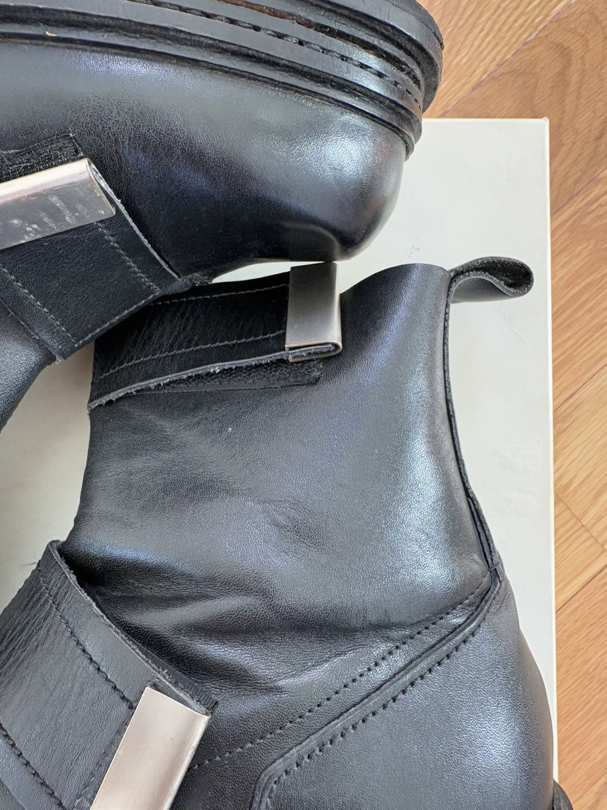 Dirk Bikkembergs Dirk Bikkembergs FW95 Vintage 90s Leather Bondage Boots US 8 Size US 8 / EU 41 - 15 Thumbnail