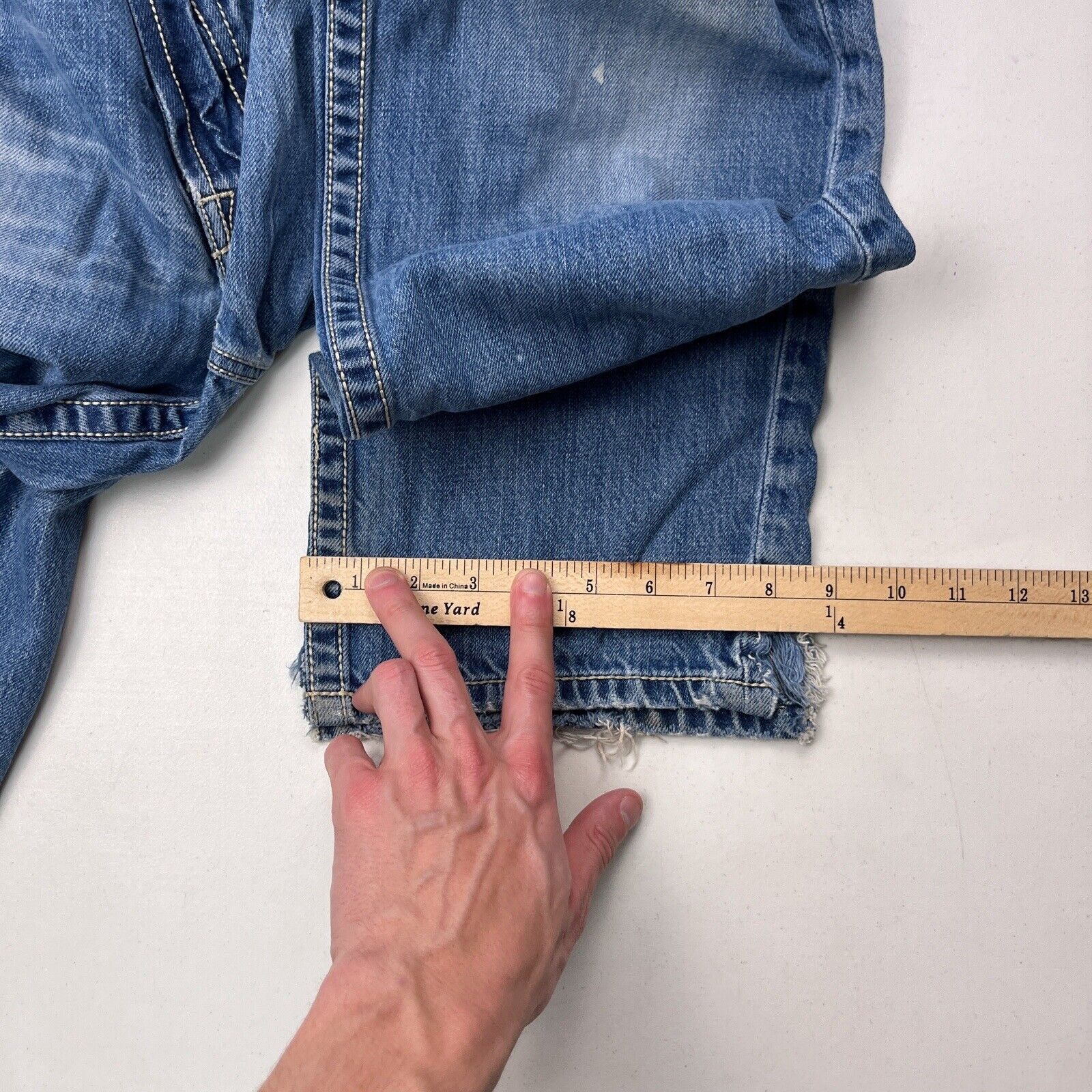 Ecko Unltd. Y2K Ecko Jeans 31x30.5 Loose Straight Grunge Skater Punk Size US 31 - 5 Thumbnail