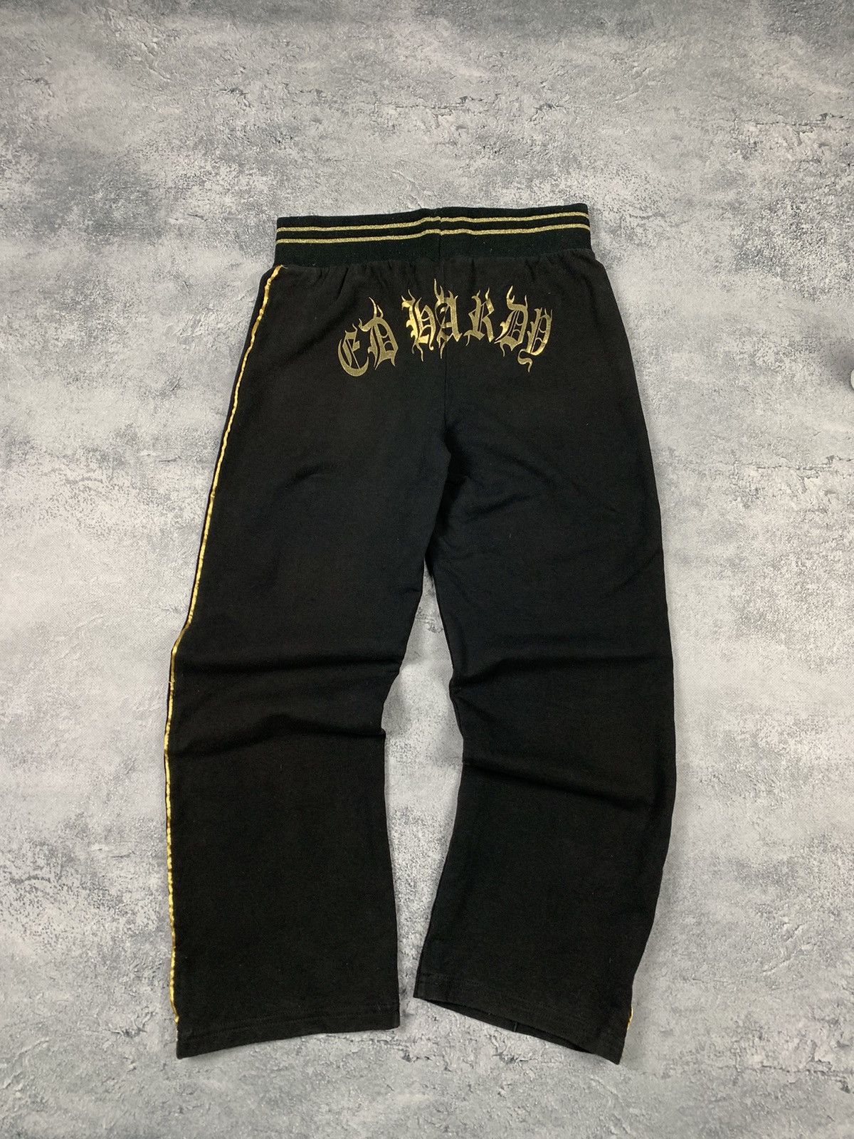 Ed Hardy Vintage Y2K Ed Hardy USA Zip Up Hoodie + Pants 90s Ladies Size XL / US 12-14 / IT 48-50 - 5 Thumbnail