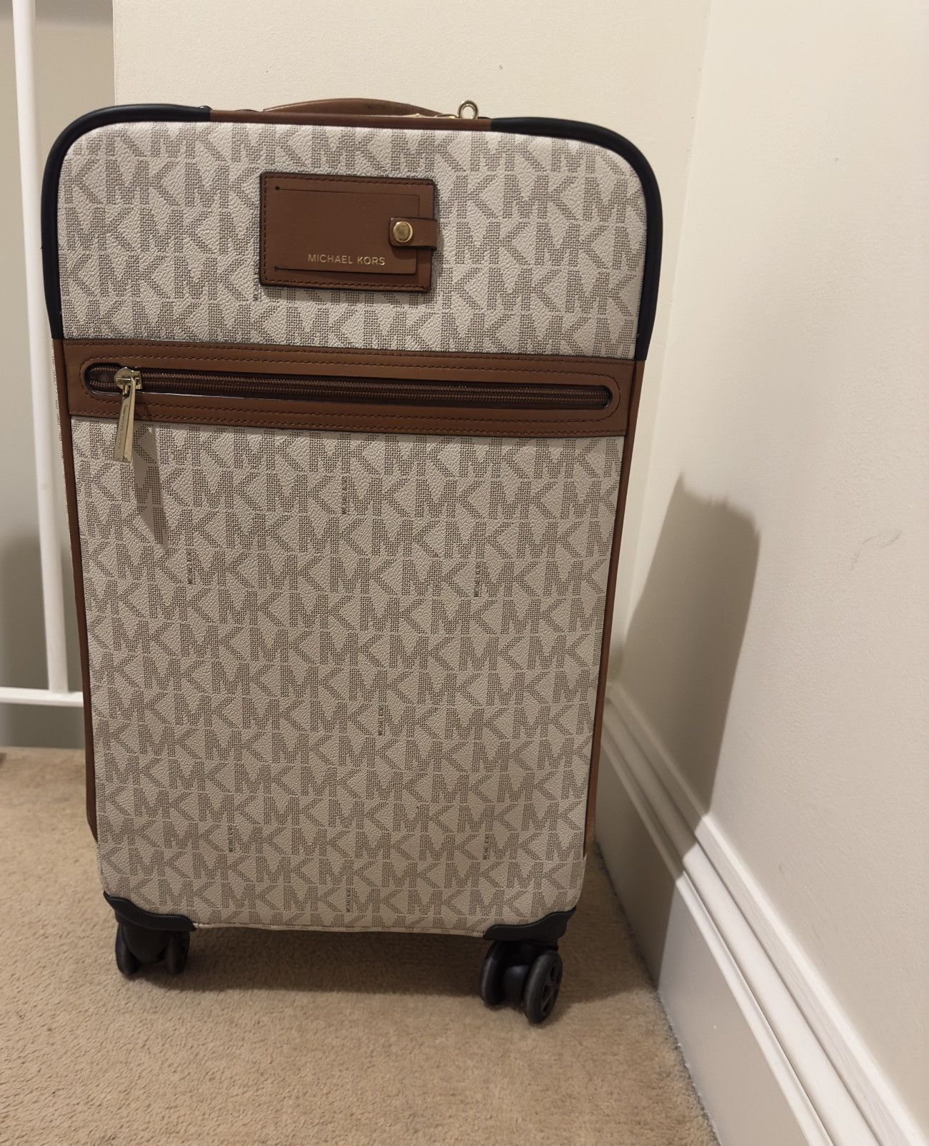 Michael Kors Michael Kors Logo Hardcase Suitcase Size ONE SIZE - 1 Thumbnail