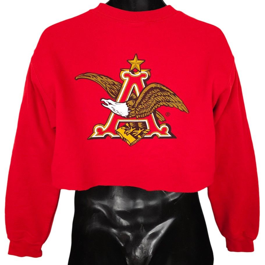 Other Budweiser Sweatshirt Mens Size Small Red Crop Top Beer Size US S / EU 44-46 / 1 - 1 Thumbnail