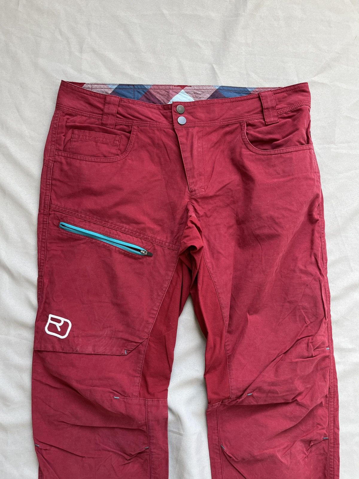 ORTOVOX ORTOVOX Red Outdoor Pants S Size 26" / US 2 / IT 38 - 2 Thumbnail