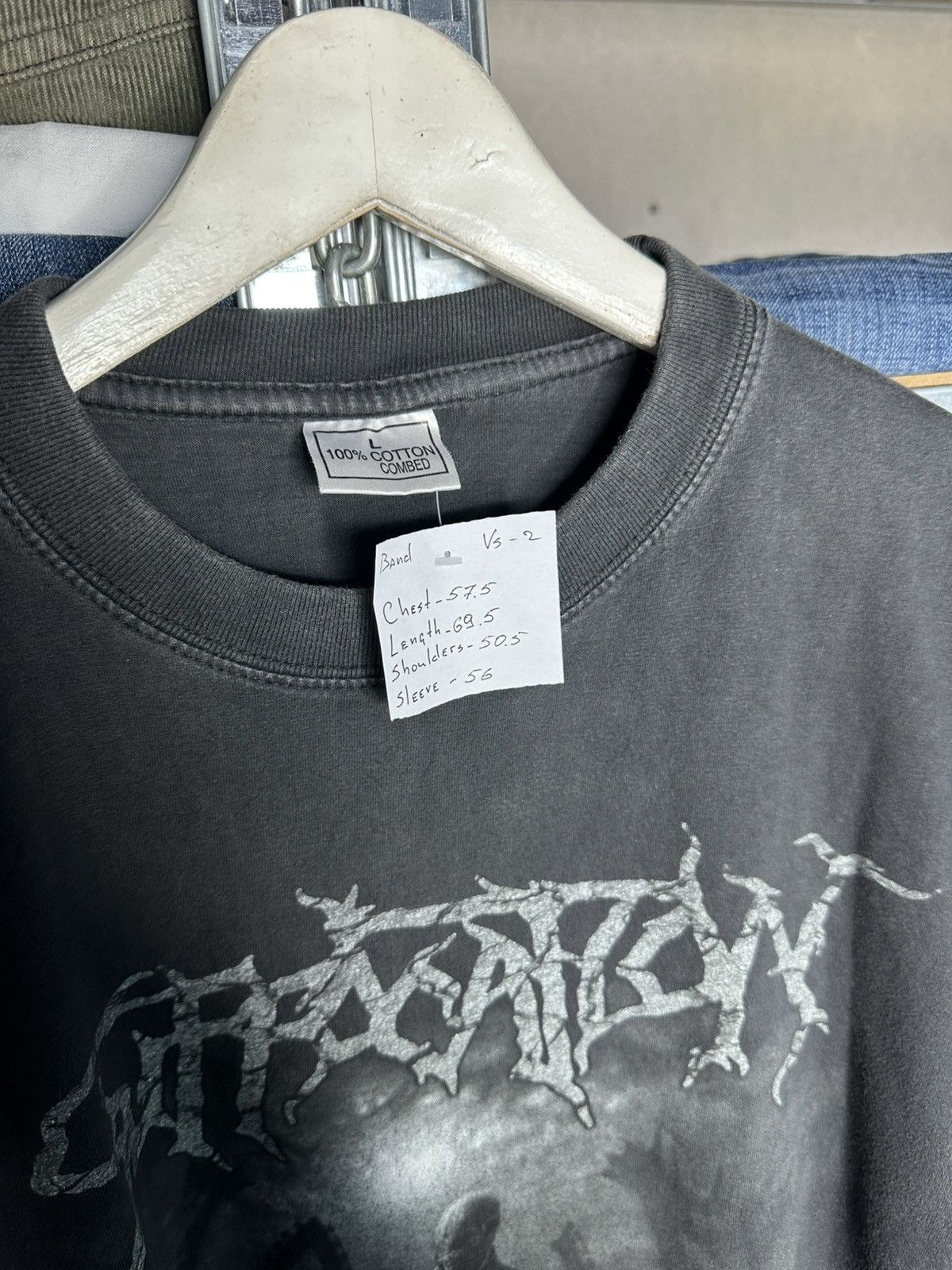 Other Suffocation 2010 Come Hell Or High Priest Death Metal Long Size US L / EU 52-54 / 3 - 7 Thumbnail