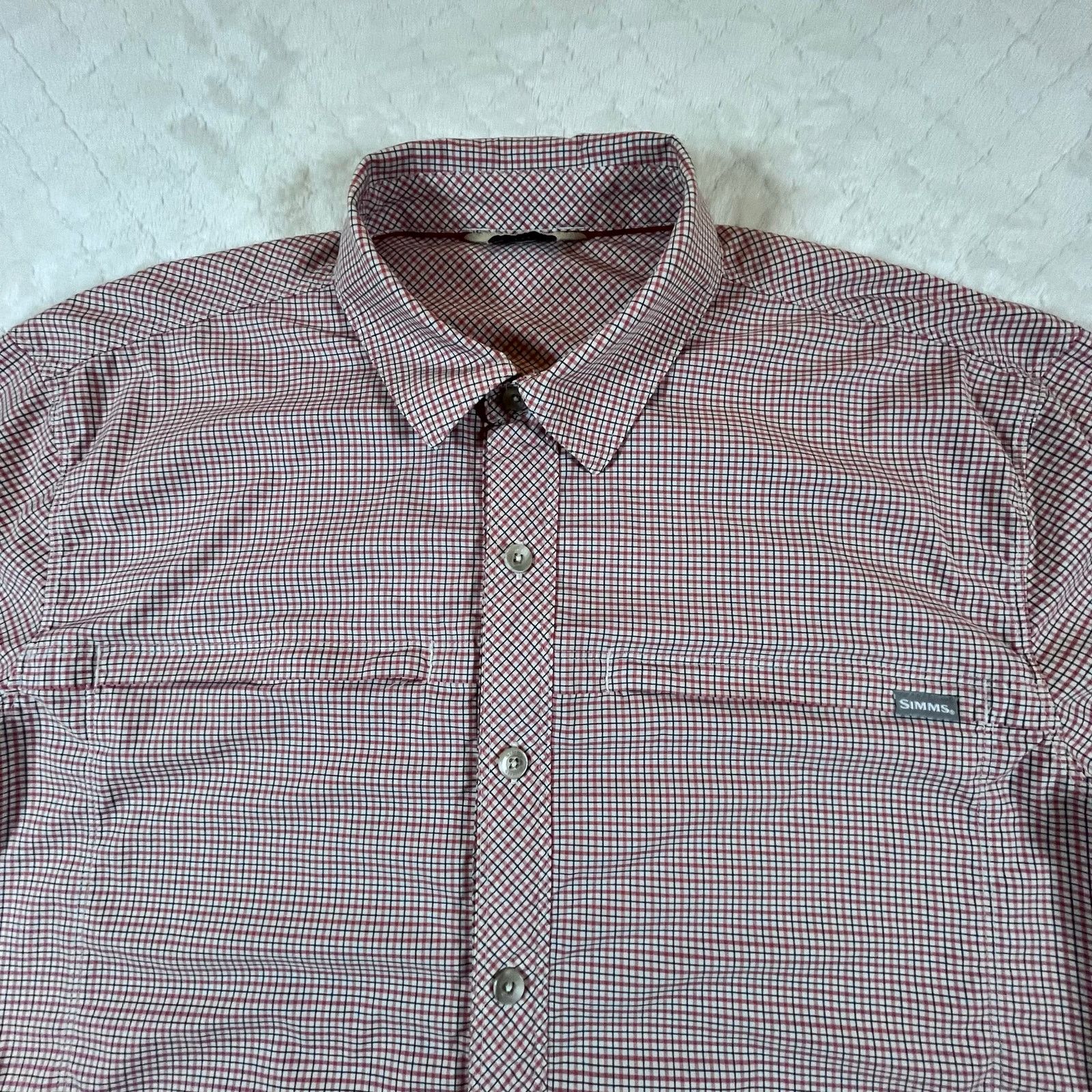 Simms Simms brrr° Cooling Fabric Fishing Breathable Comfort Plaid Size US M / EU 48-50 / 2 - 2 Thumbnail