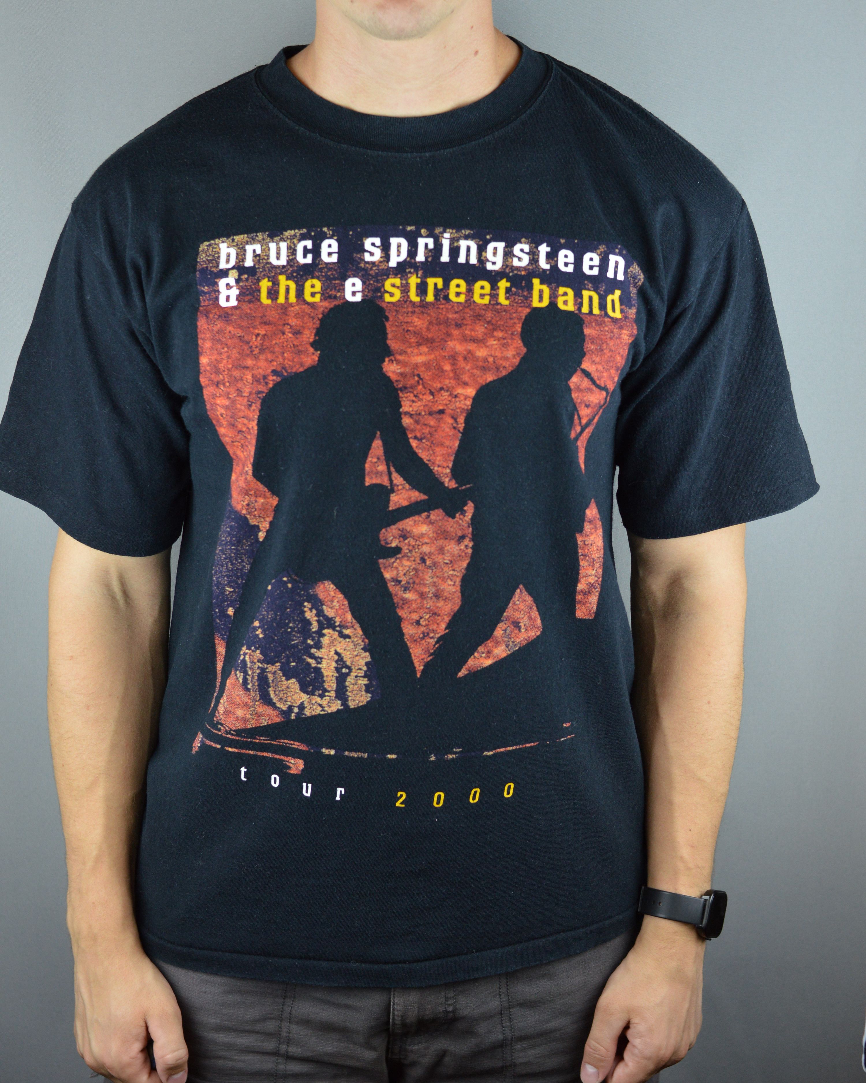 Vintage Vintage Bruce Springsteen and The E Street Band 2000 t shirt Size US L / EU 52-54 / 3 - 1 Thumbnail