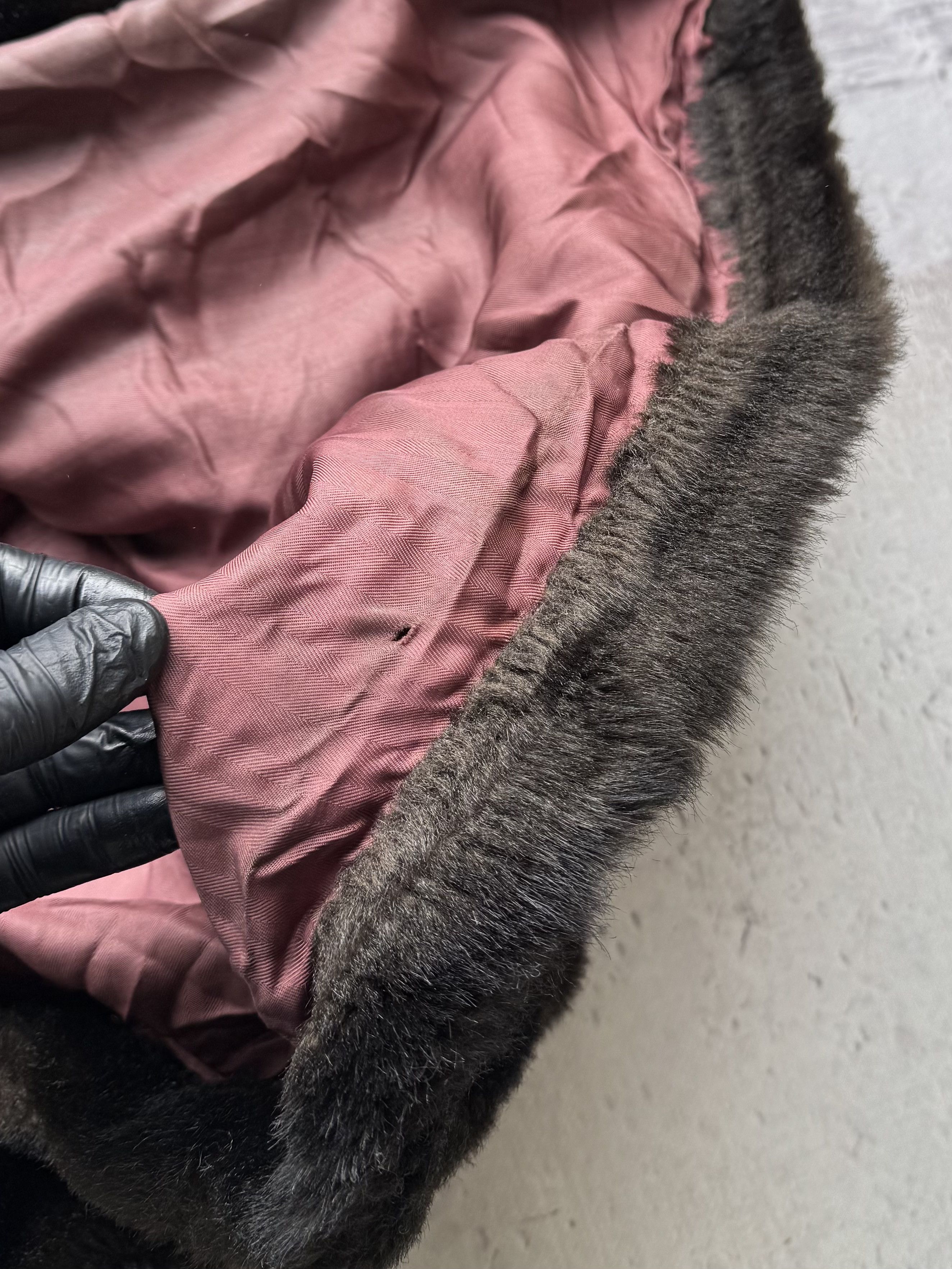 Vintage Vintage Faux Fur Coat A700(493) Size L / US 10 / IT 46 - 7 Thumbnail