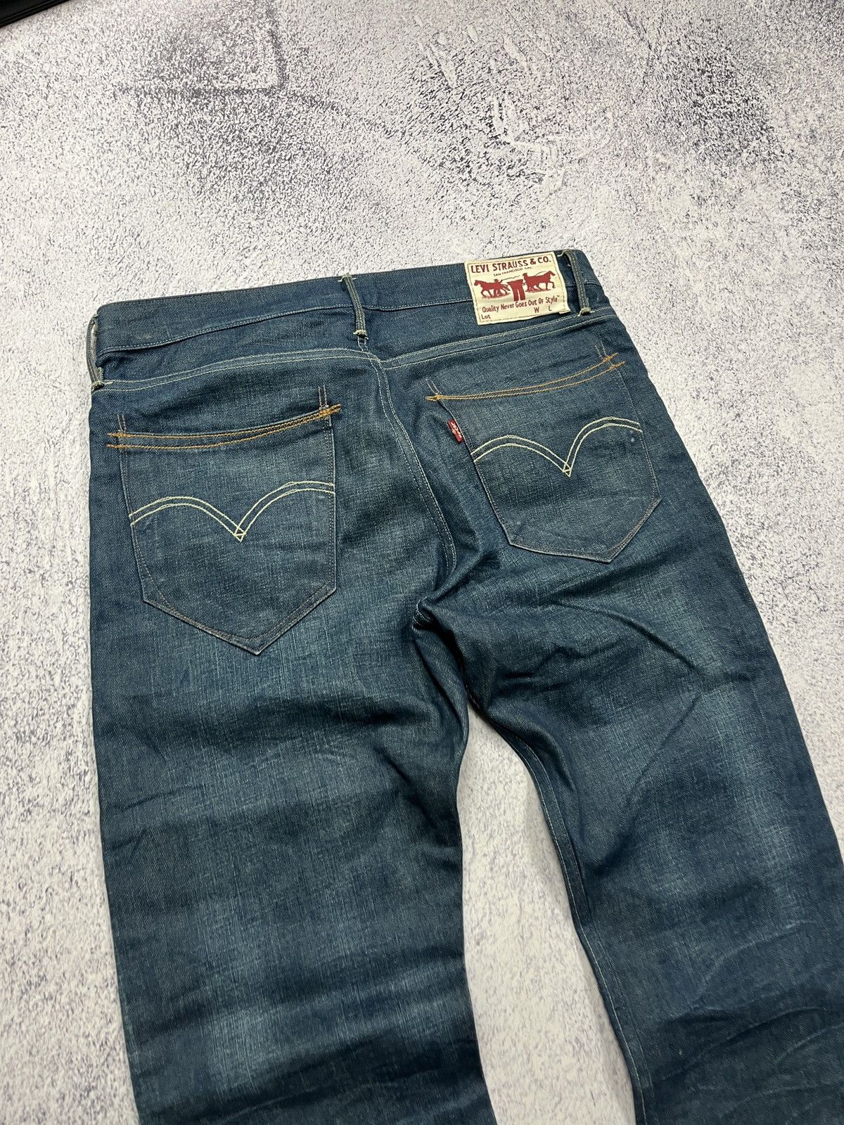 Levi's Levi's Selvedge Jeans Double Horse Label Denim Pants Size US 31 - 3 Thumbnail