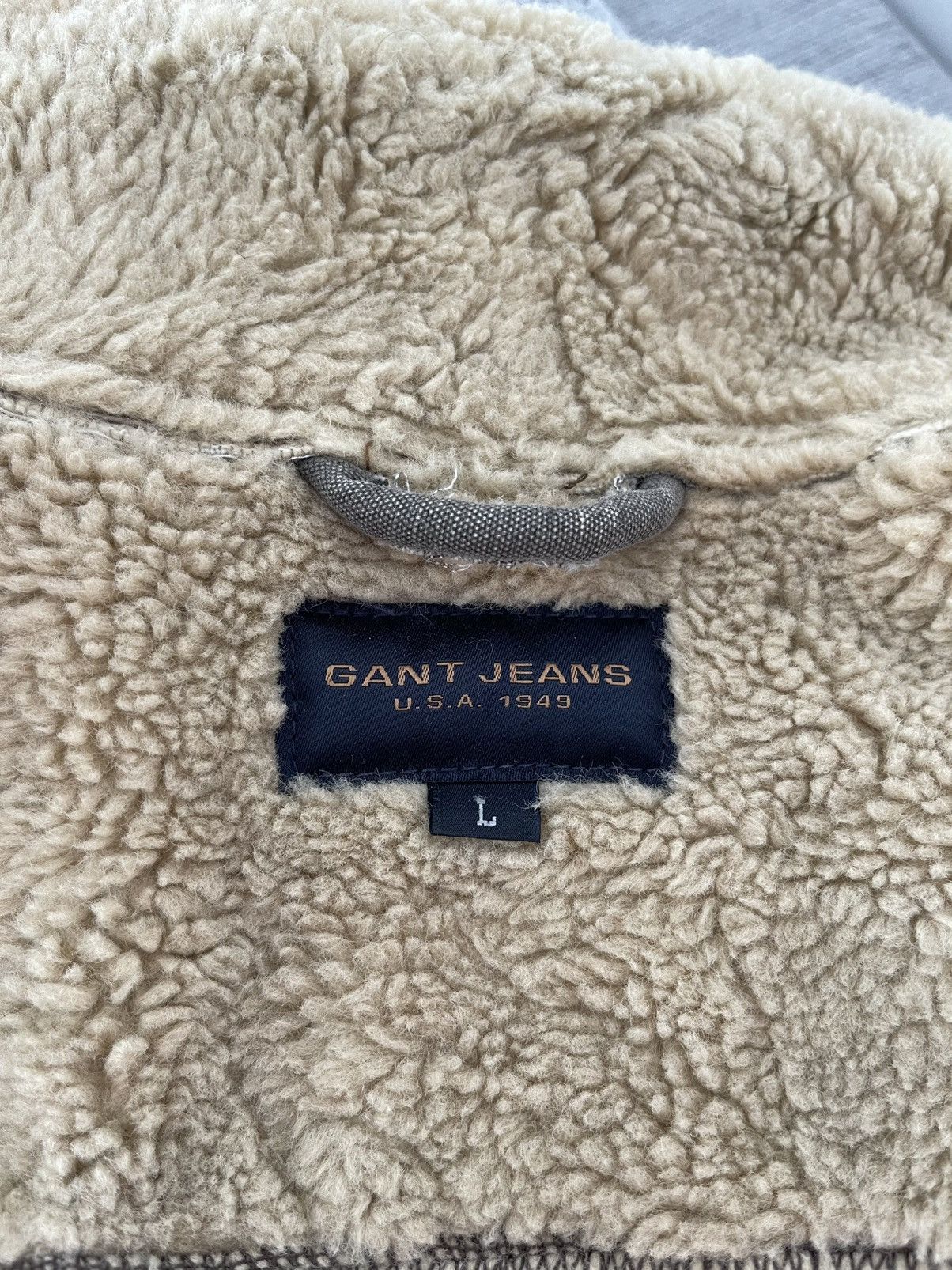 Gant Gant Jeans Wool Jacket Size US L / EU 52-54 / 3 - 3 Thumbnail
