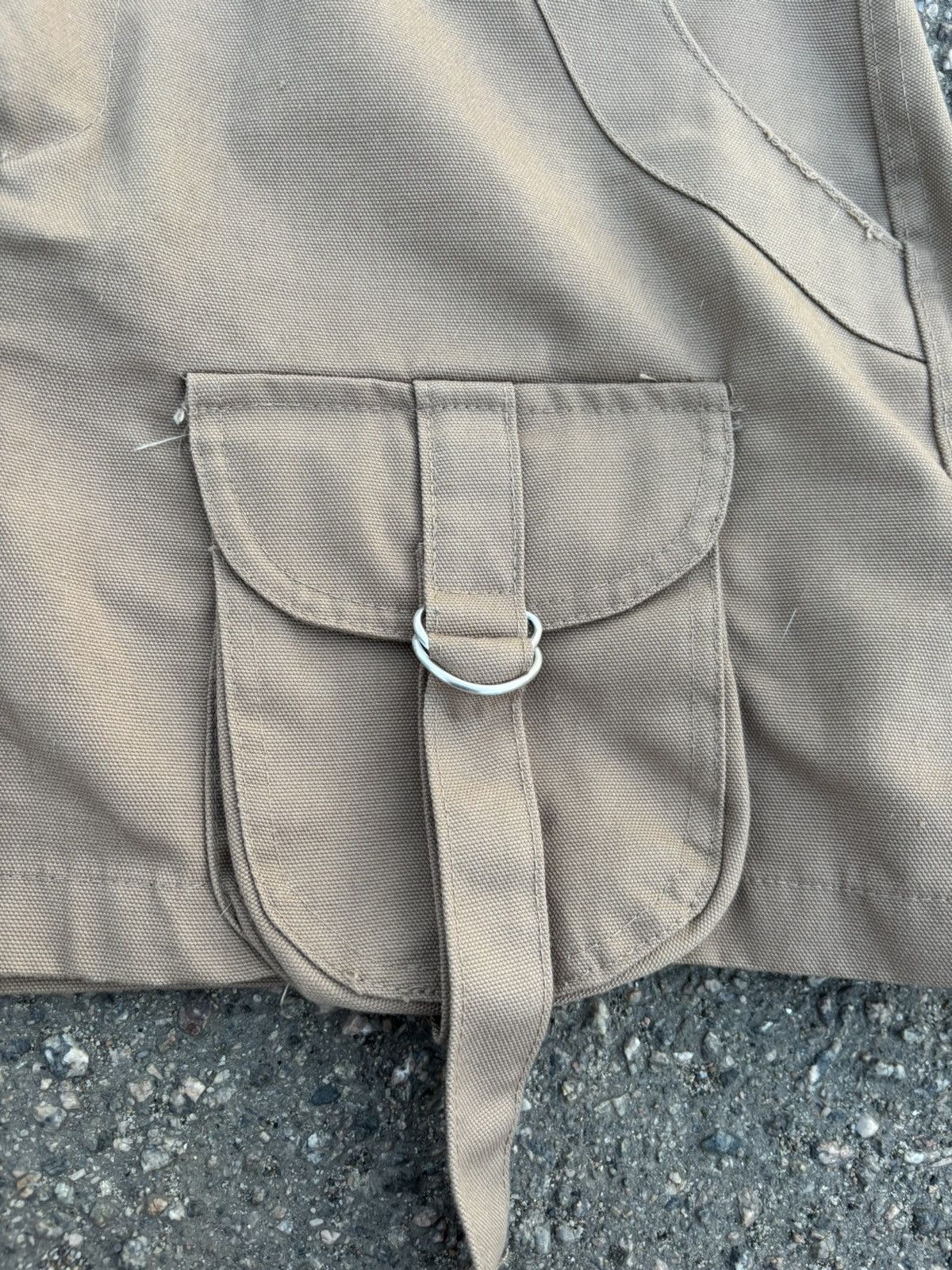 PrettyLittleThing × Vintage Y2K Vintage High Waisted Cargo Mini Skirt Size 30" / US 8 / IT 44 - 3 Thumbnail