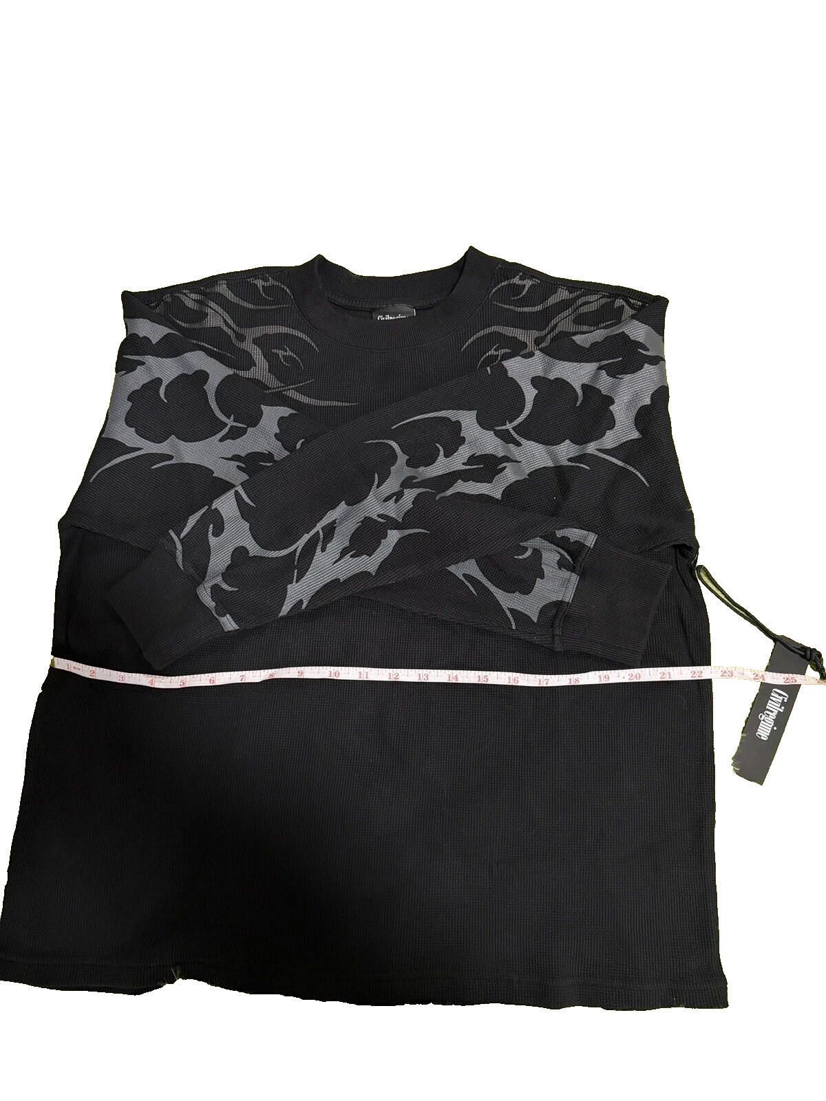 Civil Regime Civil Regime Dead Signal Waffle Thermal Sweater Blk M Size US M / EU 48-50 / 2 - 3 Thumbnail