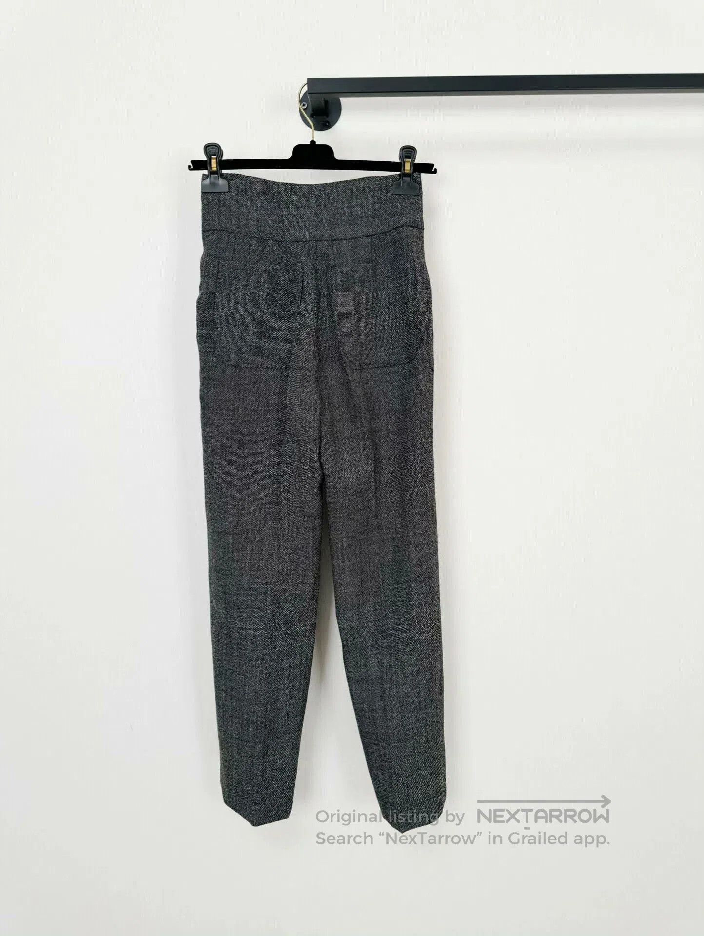 Dior high-waisted wool silk pants by dior. Size US 34 / EU 50 - 7 Thumbnail