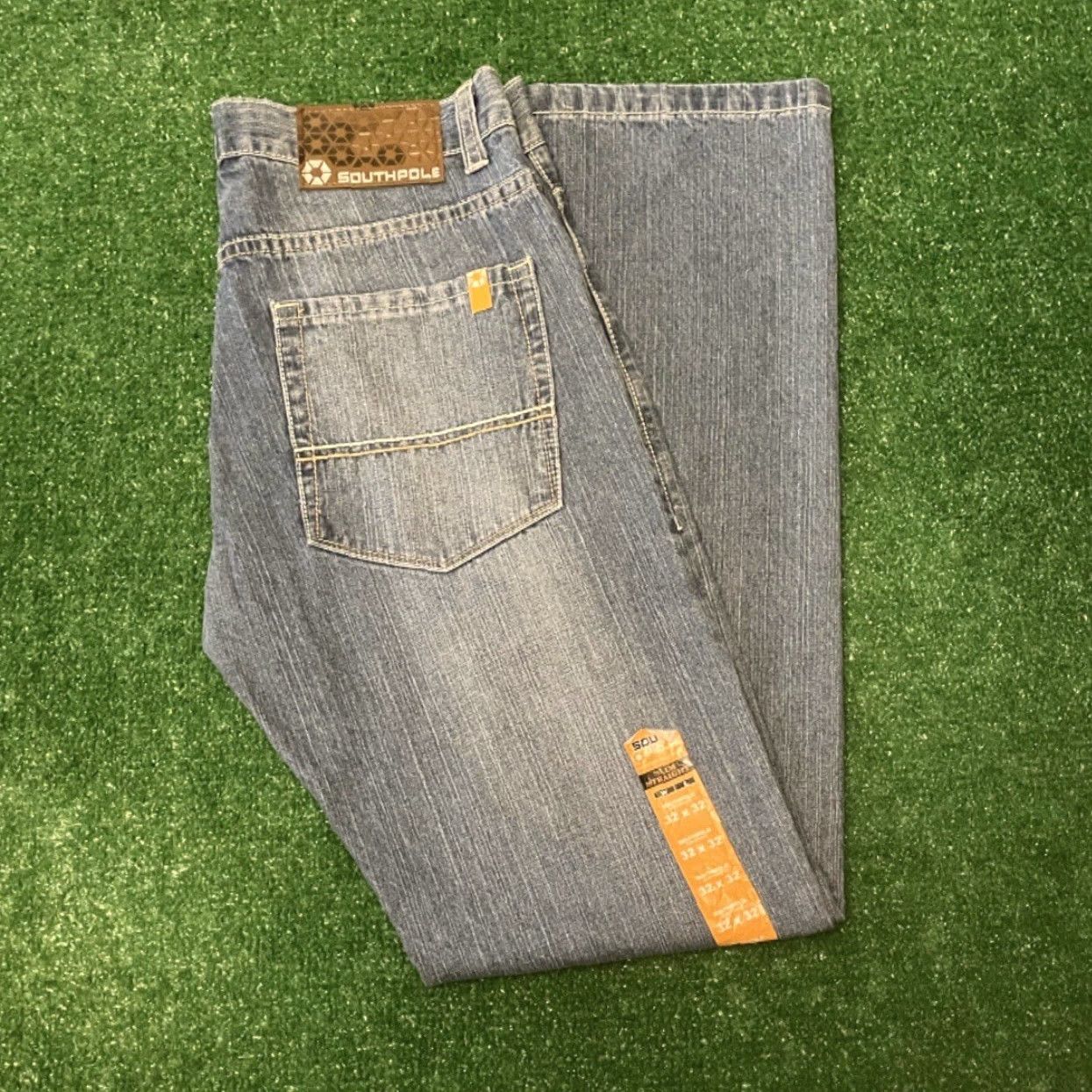 Southpole VINTAGE Southpole Jeans Baggy Slim Straight 32 NWT Mens 32x32 Grunge Y2K Skater Hip Hop Punk Size US 32 / EU 48 - 6 Thumbnail