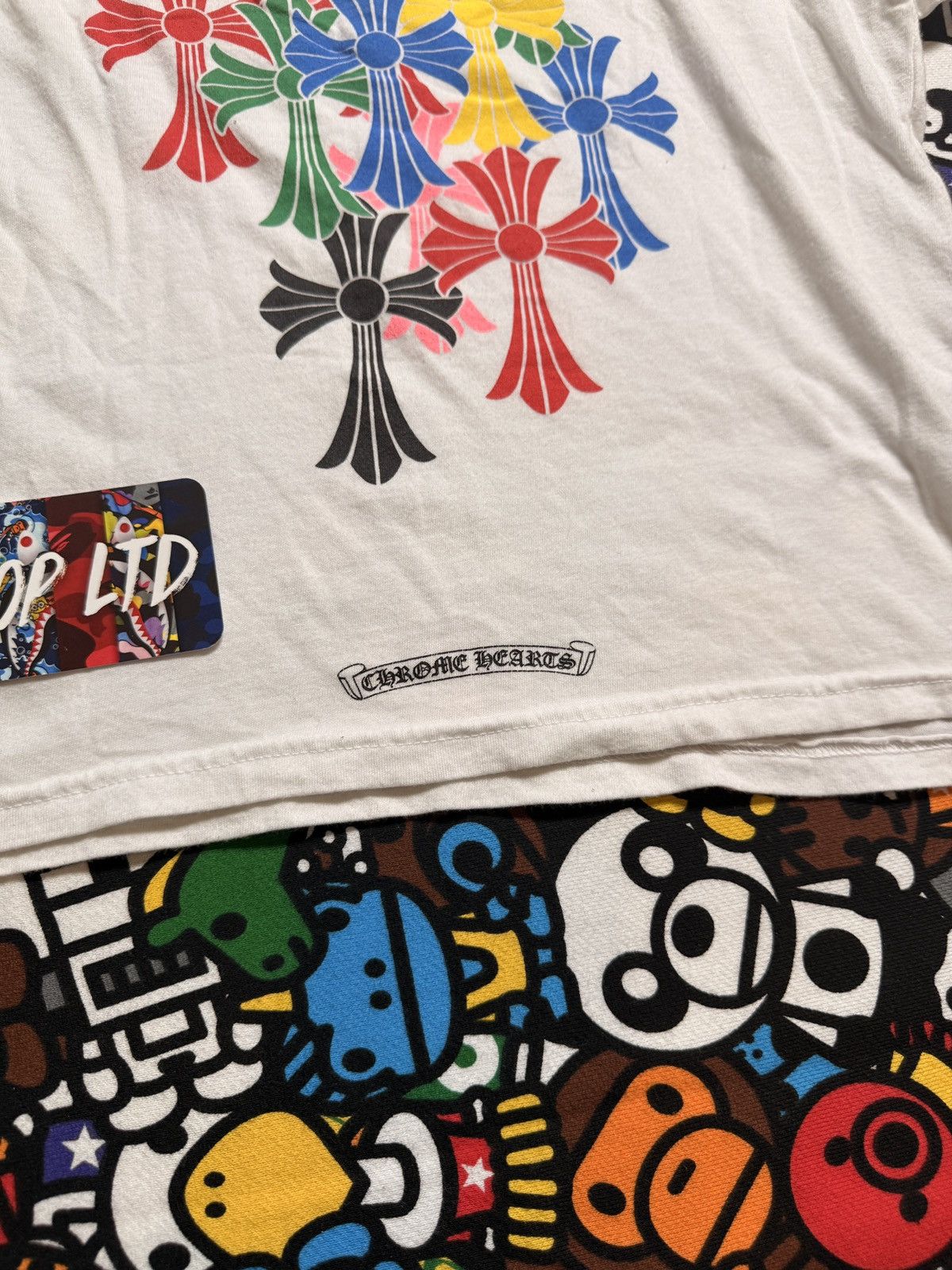 Chrome Hearts Chrome Hearts Boys Multi Cemetery Logo Tee Size US XS / EU 42 / 0 - 12 Thumbnail