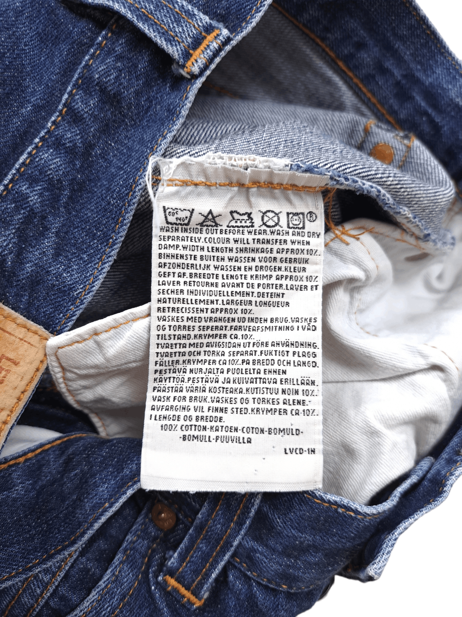 Levi's × Levi's Vintage Clothing 💎 LEVI’S 501 LVC Selvedge Big E MADE IN USA 1947 32/38 Size US 32 / EU 48 - 10 Thumbnail