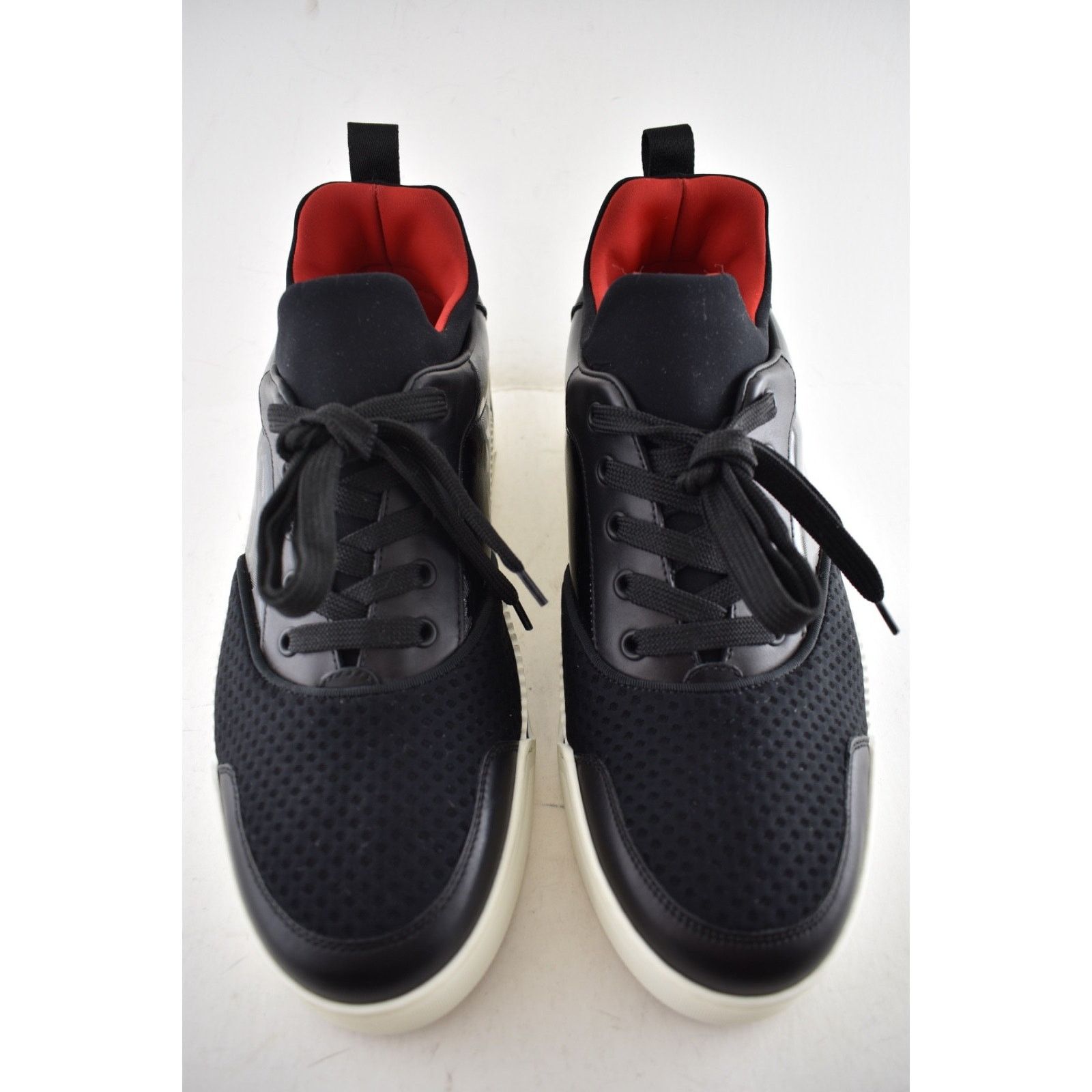 Christian Louboutin Christian Louboutin Aurelien Flat Black White Sneaker 44 11 Size US 11 / EU 44 - 6 Thumbnail