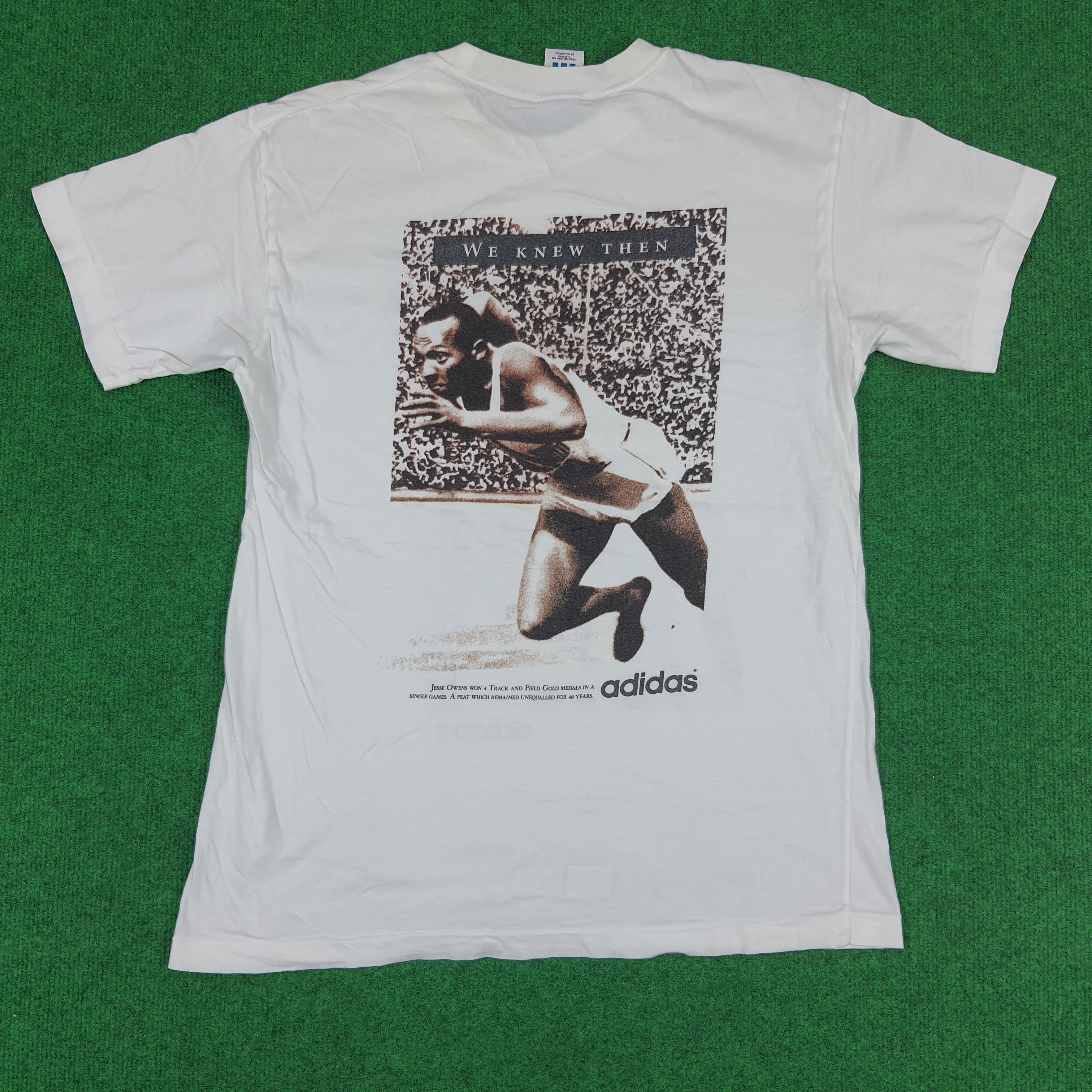 Adidas Vintage Adidas Donovan Bailey Legends Runner T-shirt Size US M / EU 48-50 / 2 - 3 Thumbnail