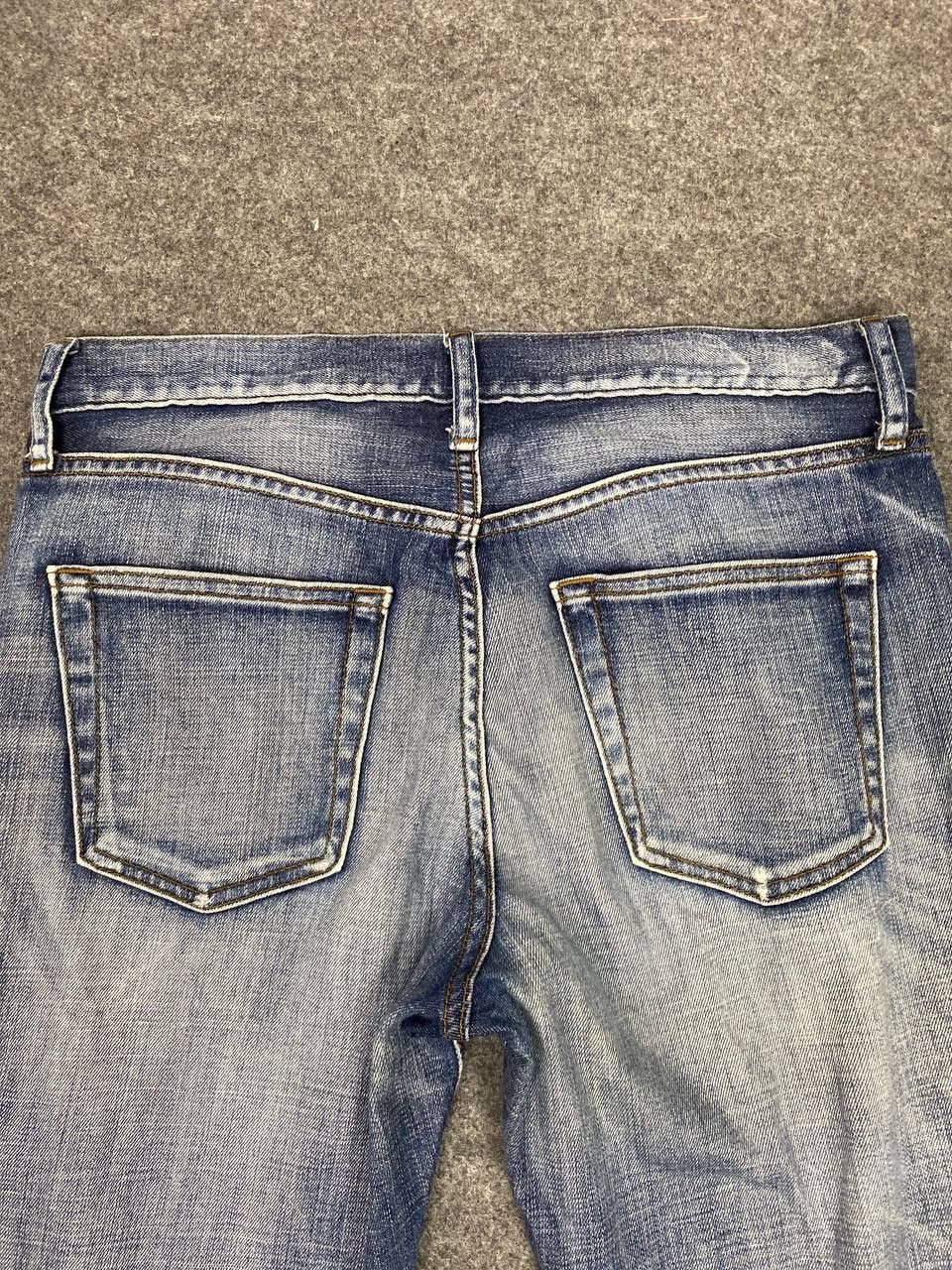 Japanese Brand uniqlo fabric by kaihara japanese brands distressed denim Size US 32 / EU 48 - 4 Thumbnail
