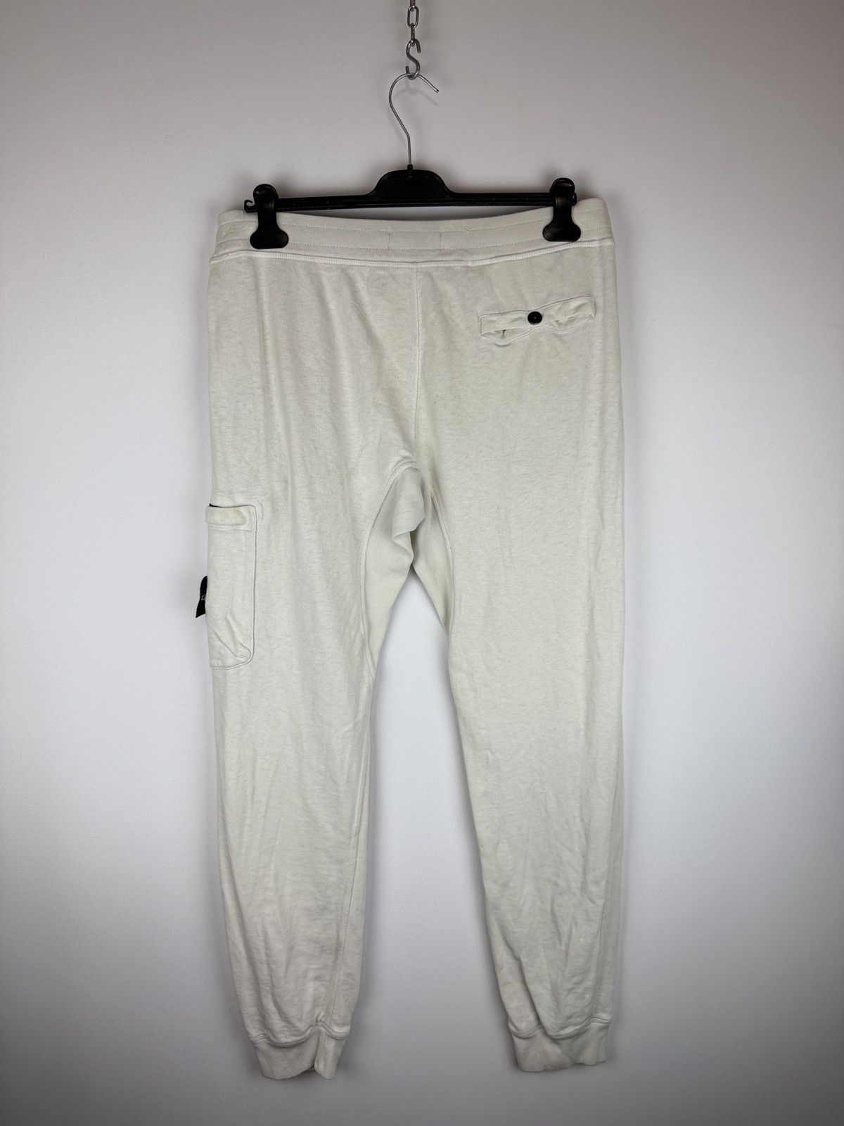 Stone Island White Stone Island sweatpants Size US 33 - 5 Thumbnail