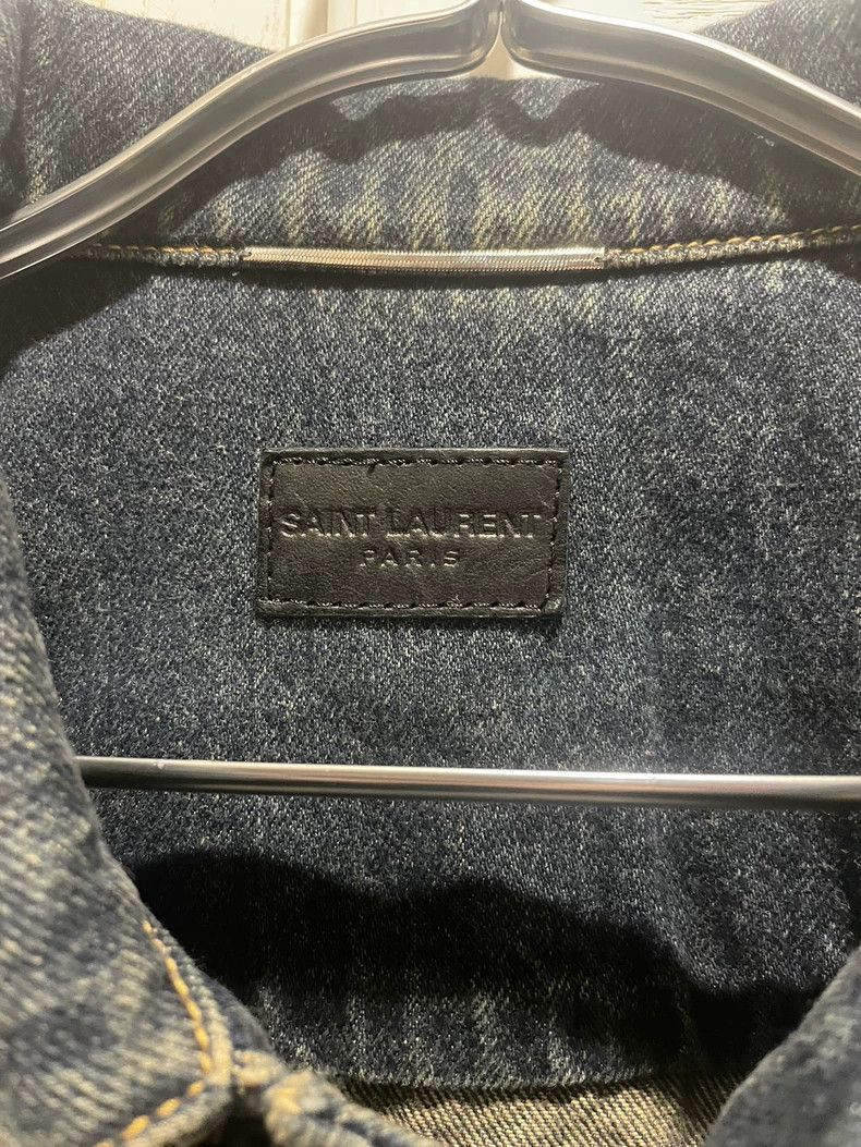 Saint Laurent Paris Saint Laurent Paris Denim jacket-2506 Size US S / EU 44-46 / 1 - 2 Thumbnail
